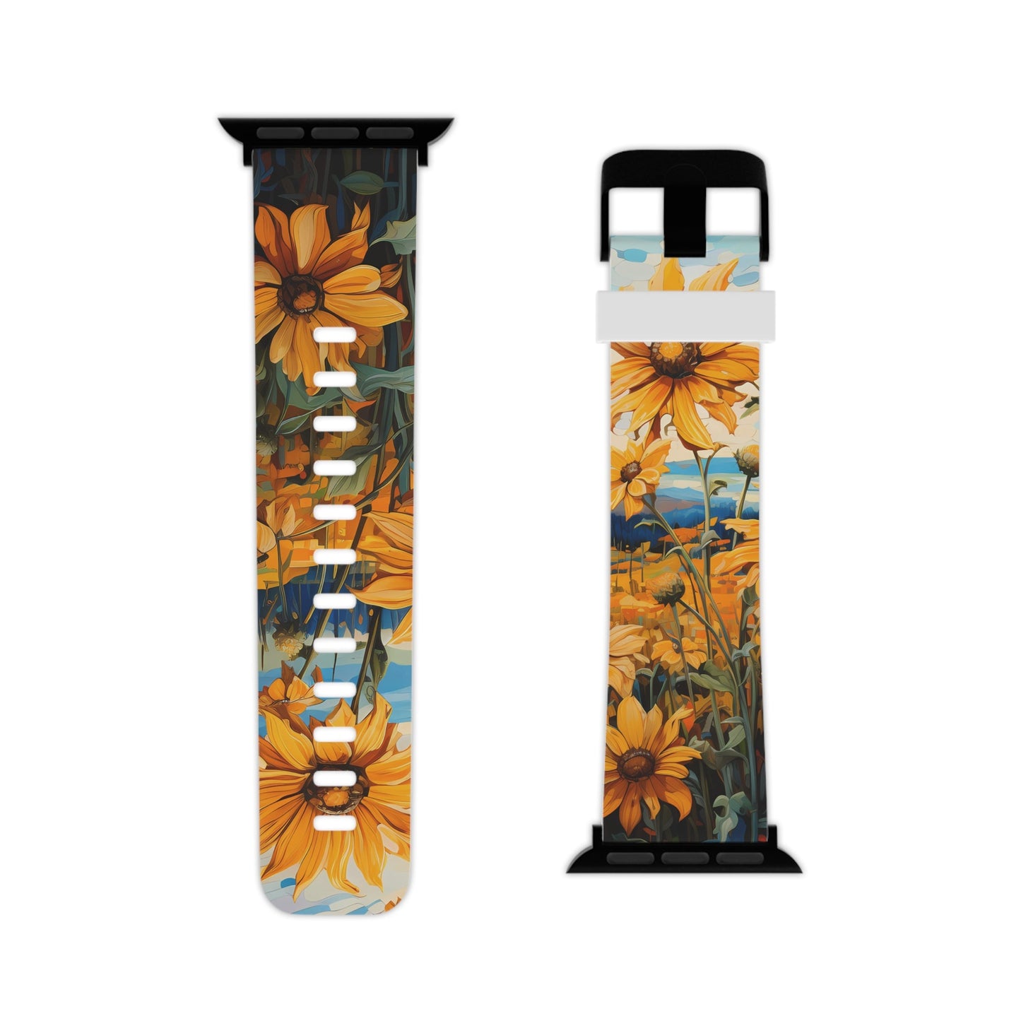 Sunflower Rustic Farmhouse Apple Watch Band - BOGO Cases