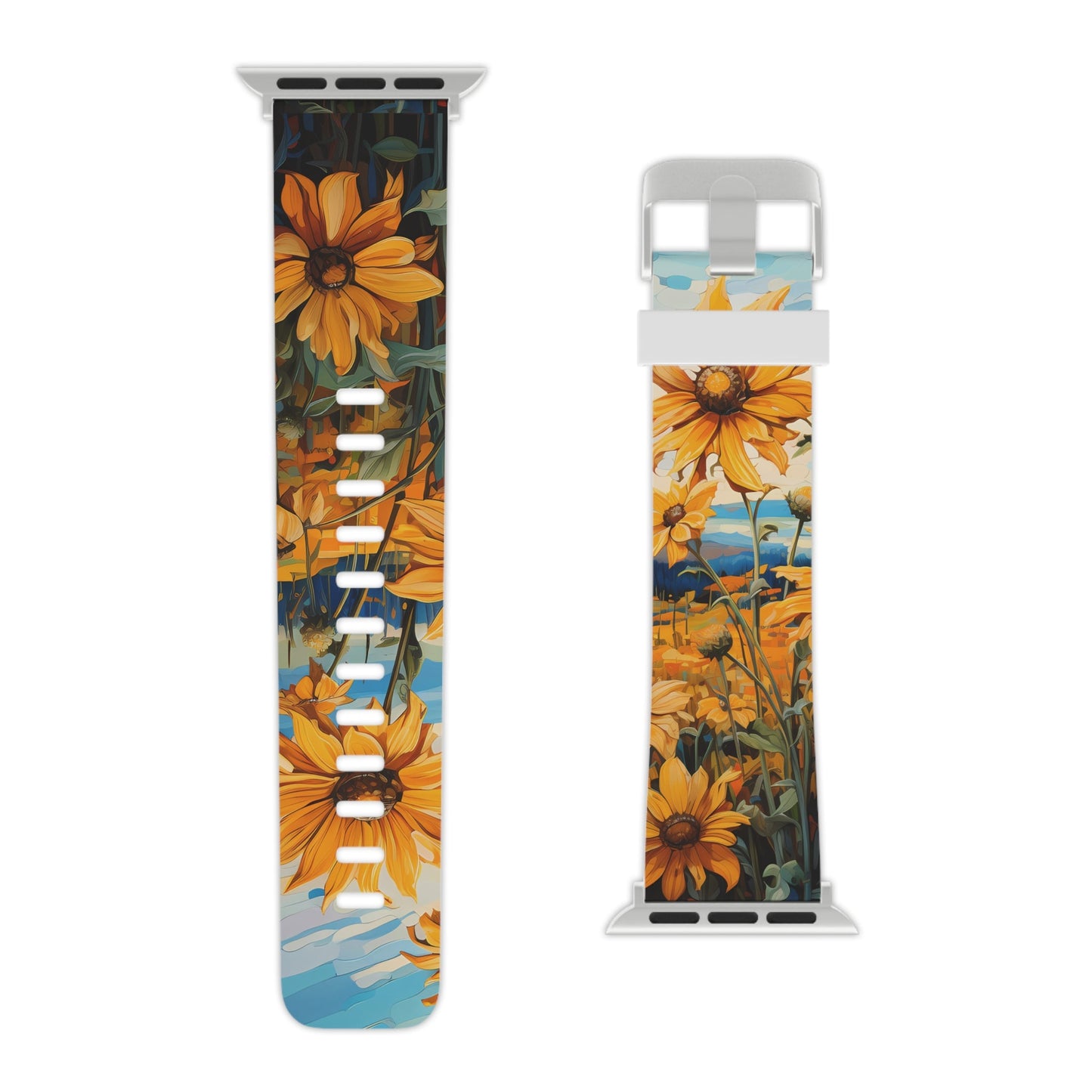 Sunflower Rustic Farmhouse Apple Watch Band - BOGO Cases