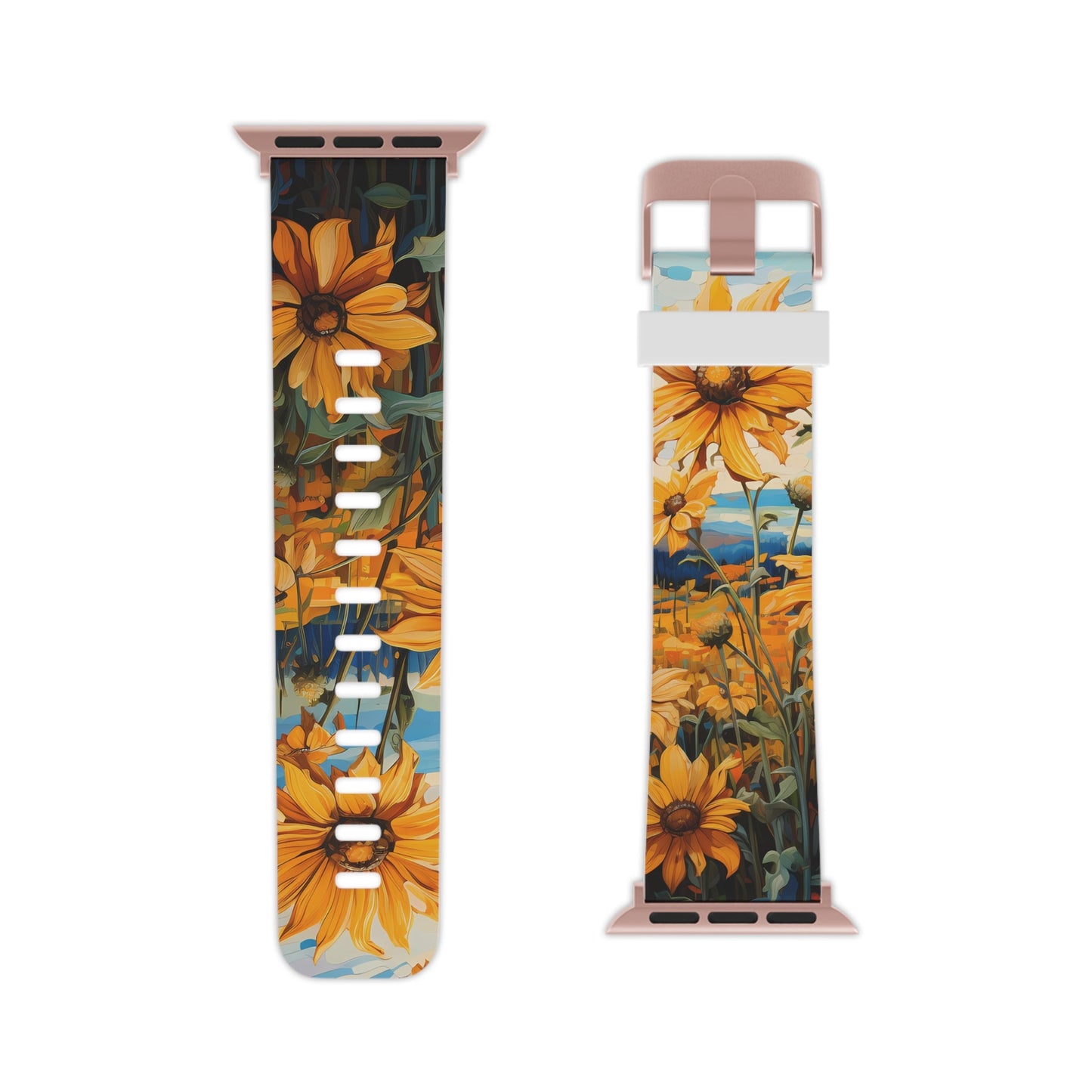 Sunflower Rustic Farmhouse Apple Watch Band - BOGO Cases