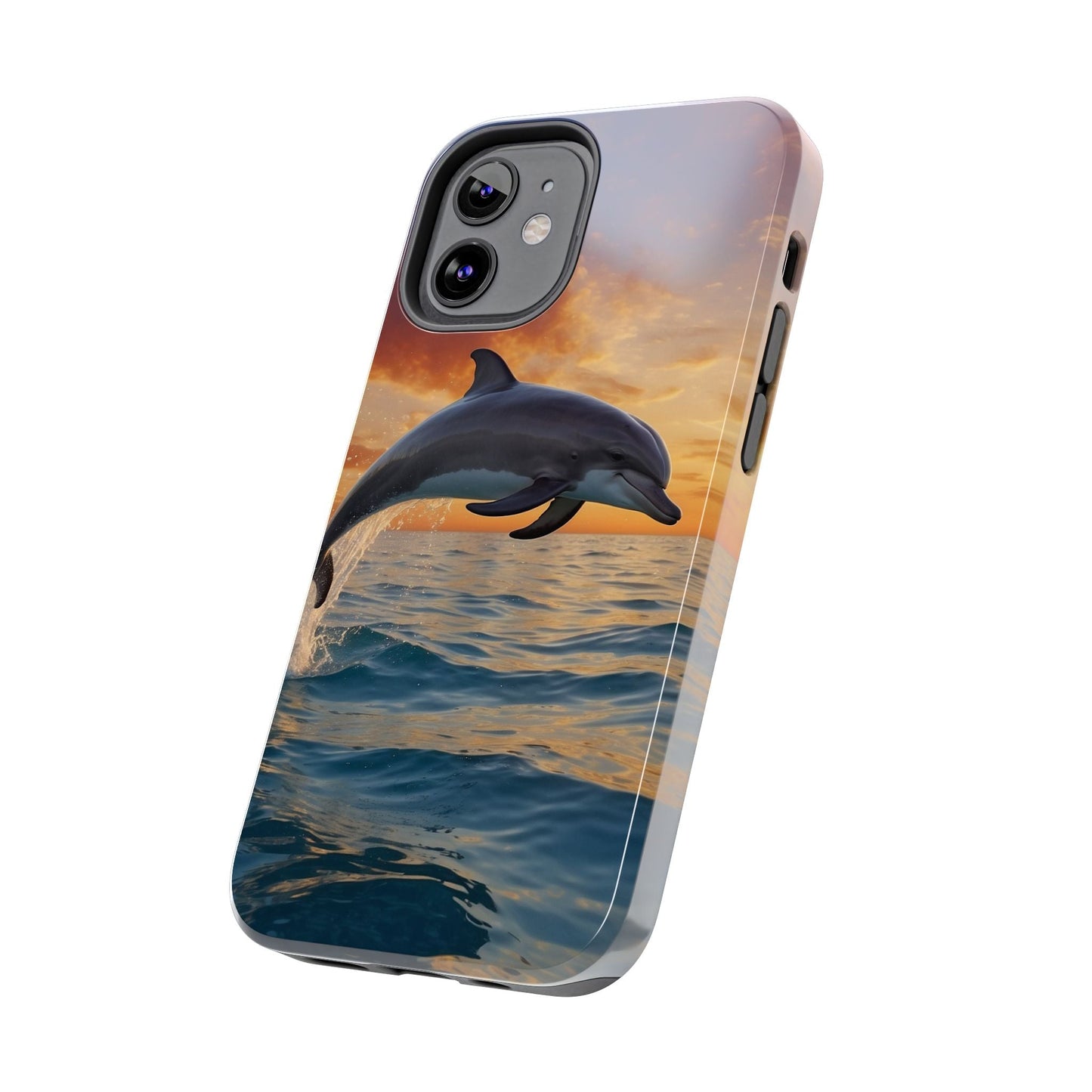 Sunset Dolphin iPhone Case - BOGO Cases