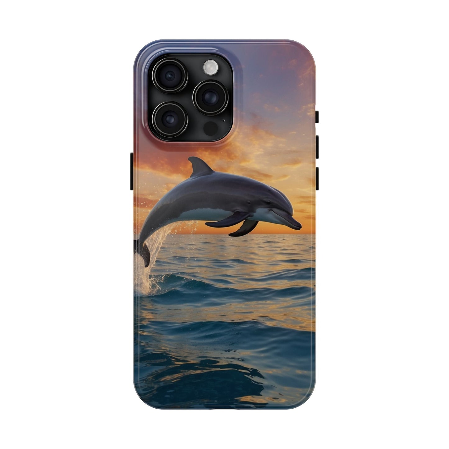 Sunset Dolphin iPhone Case - BOGO Cases