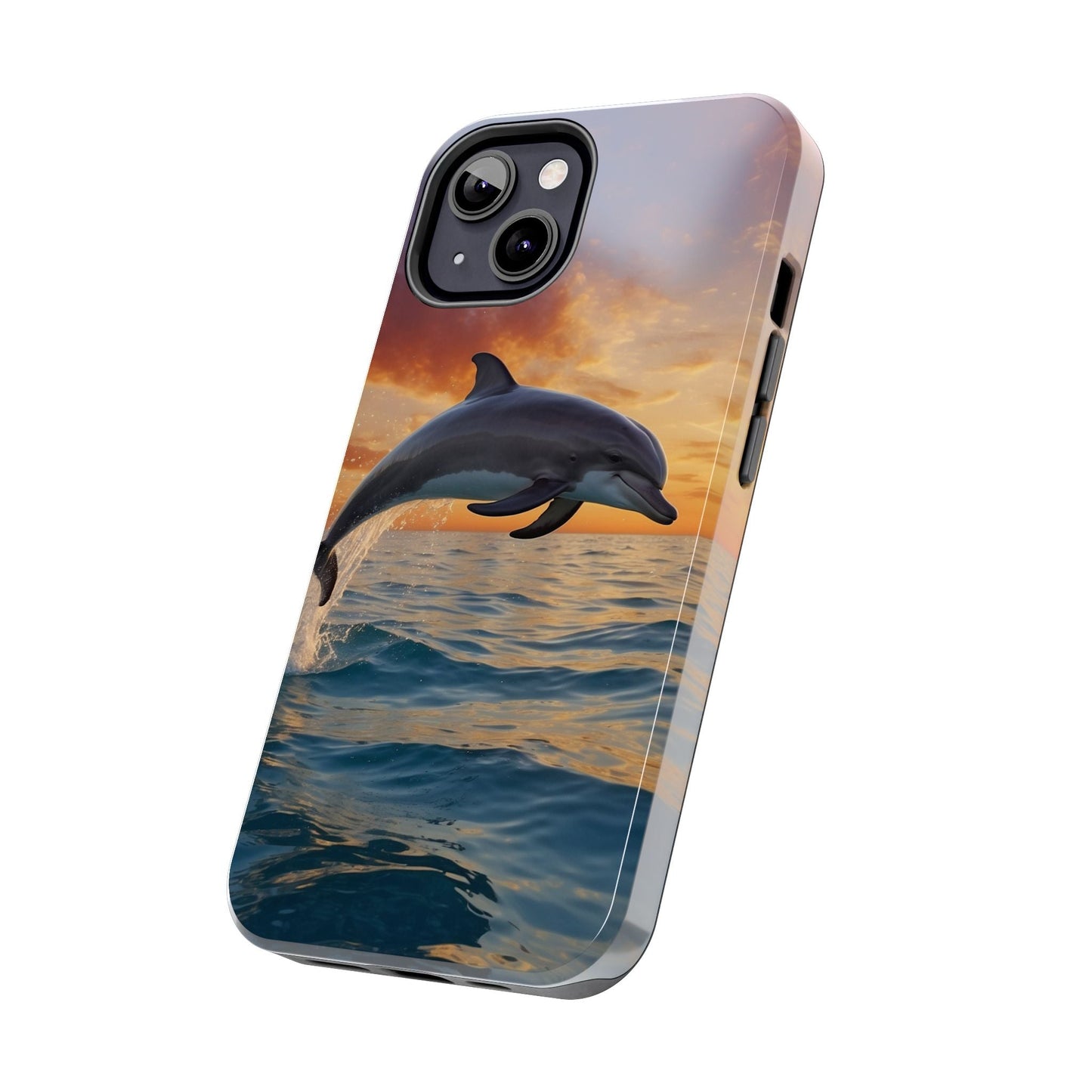 Sunset Dolphin iPhone Case - BOGO Cases