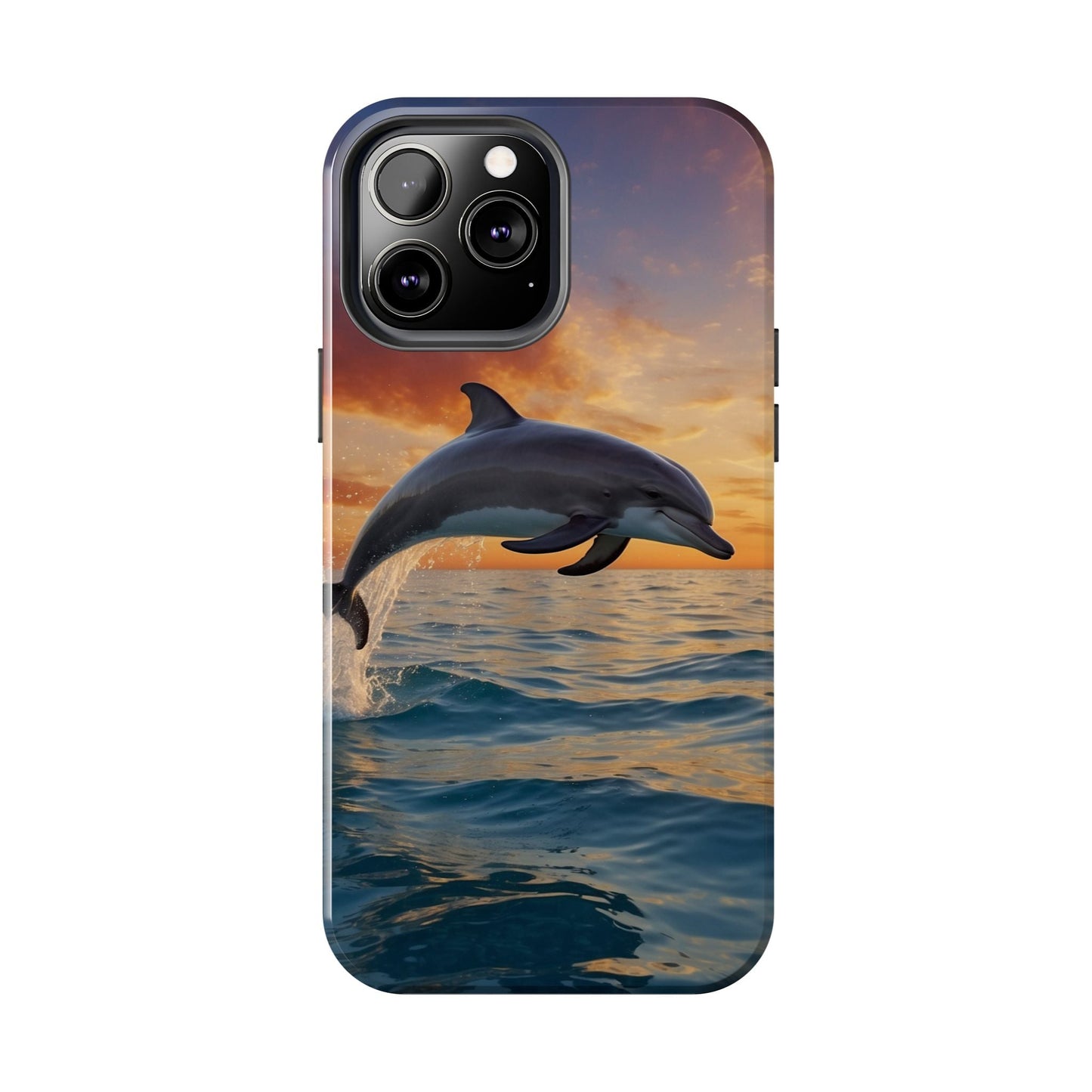 Sunset Dolphin iPhone Case - BOGO Cases