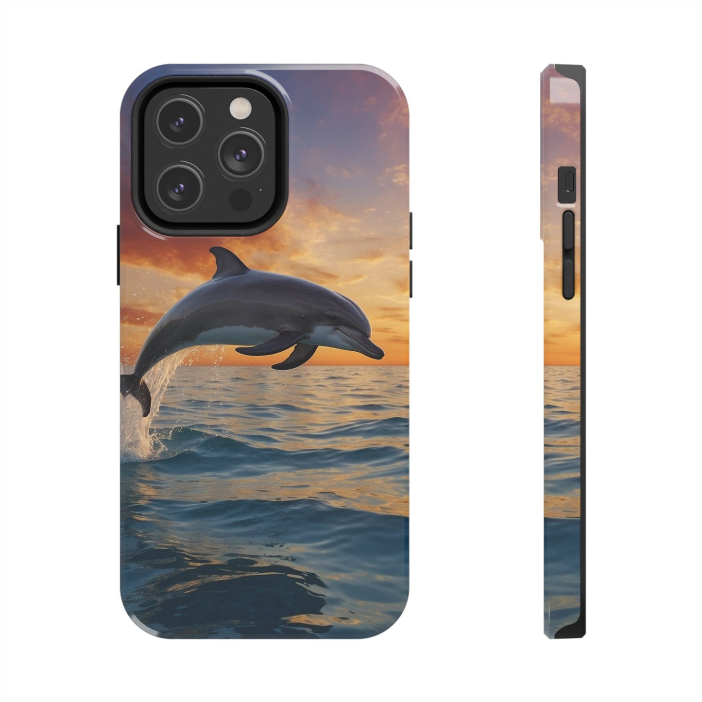 Sunset Dolphin iPhone Case - BOGO Cases