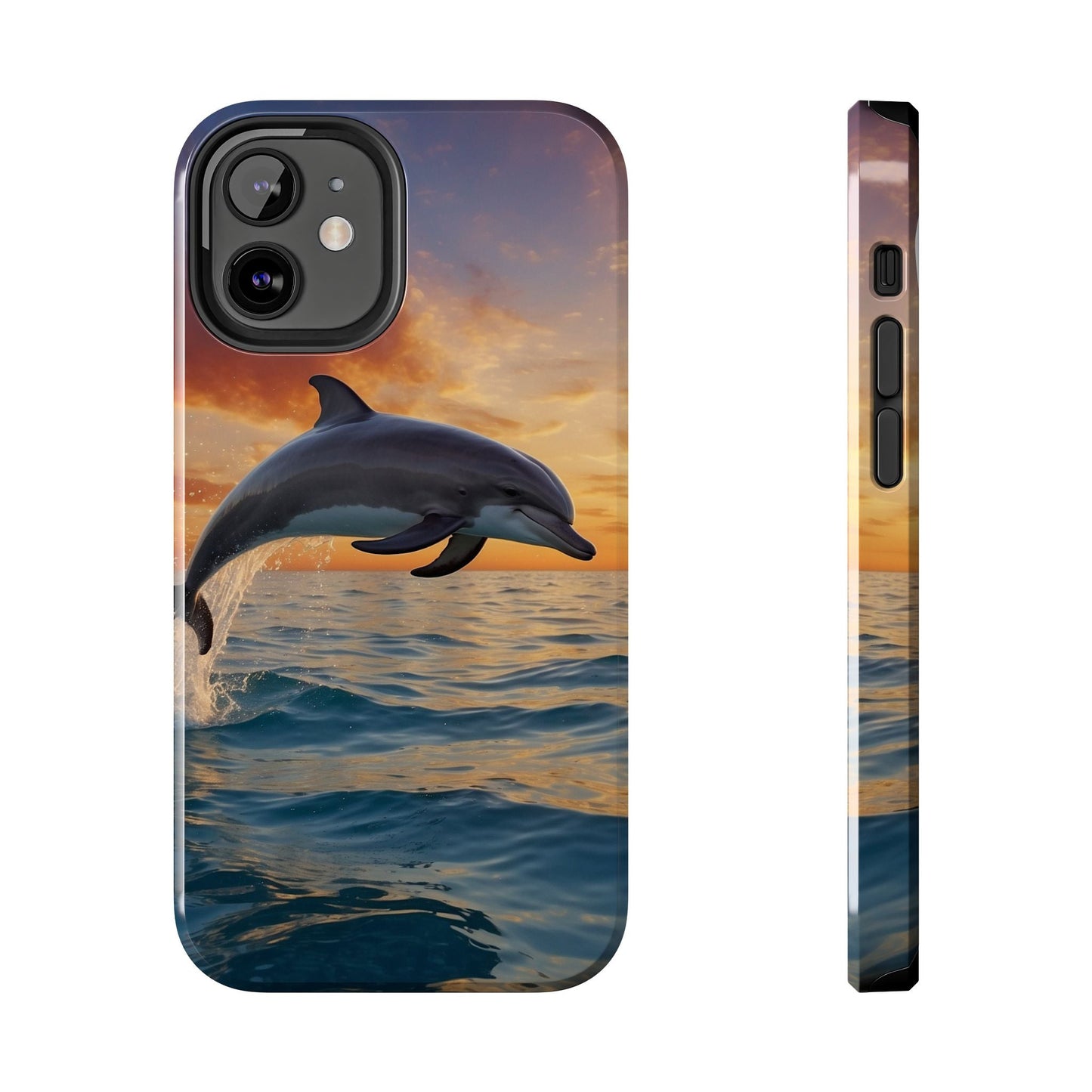 Sunset Dolphin iPhone Case - BOGO Cases