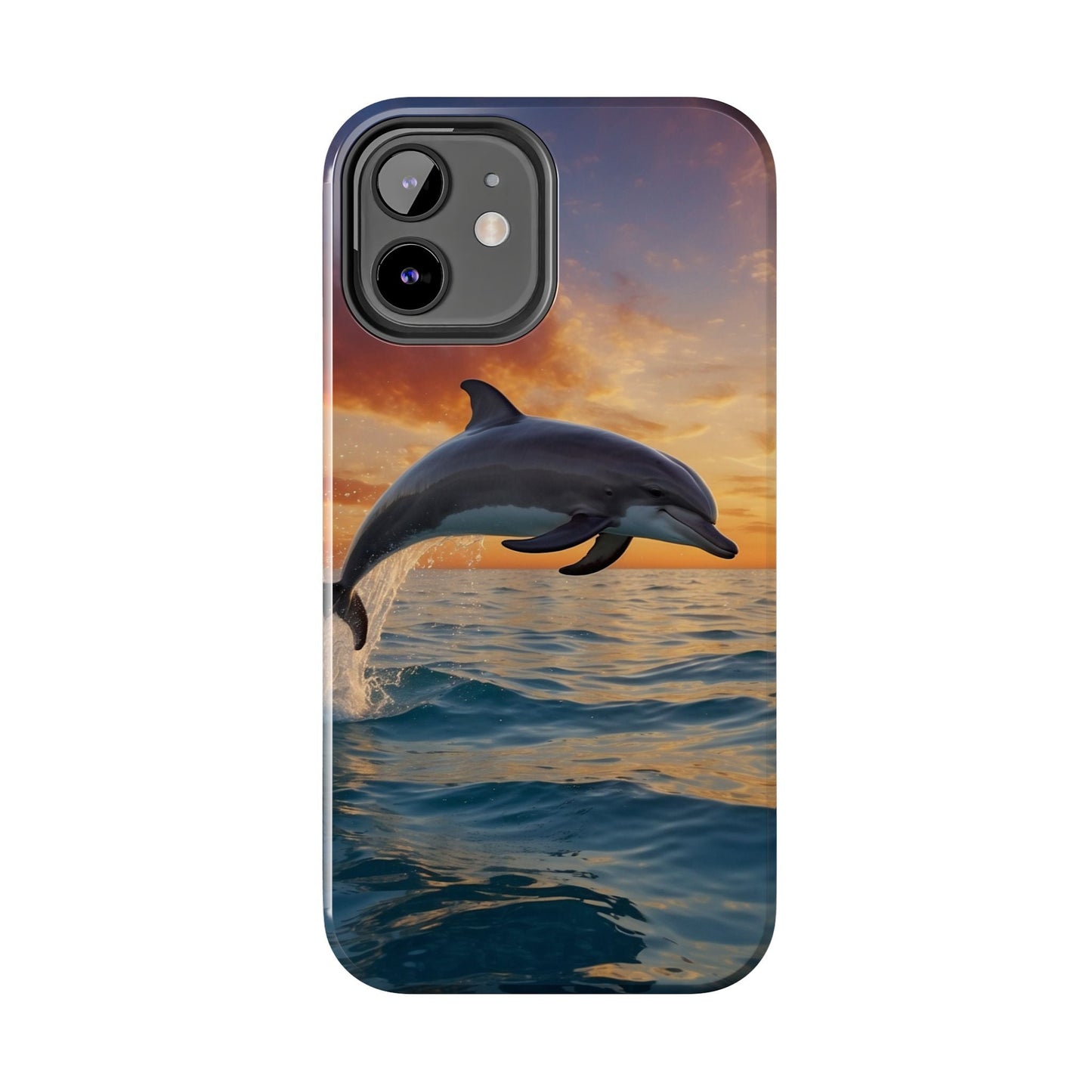 Sunset Dolphin iPhone Case - BOGO Cases