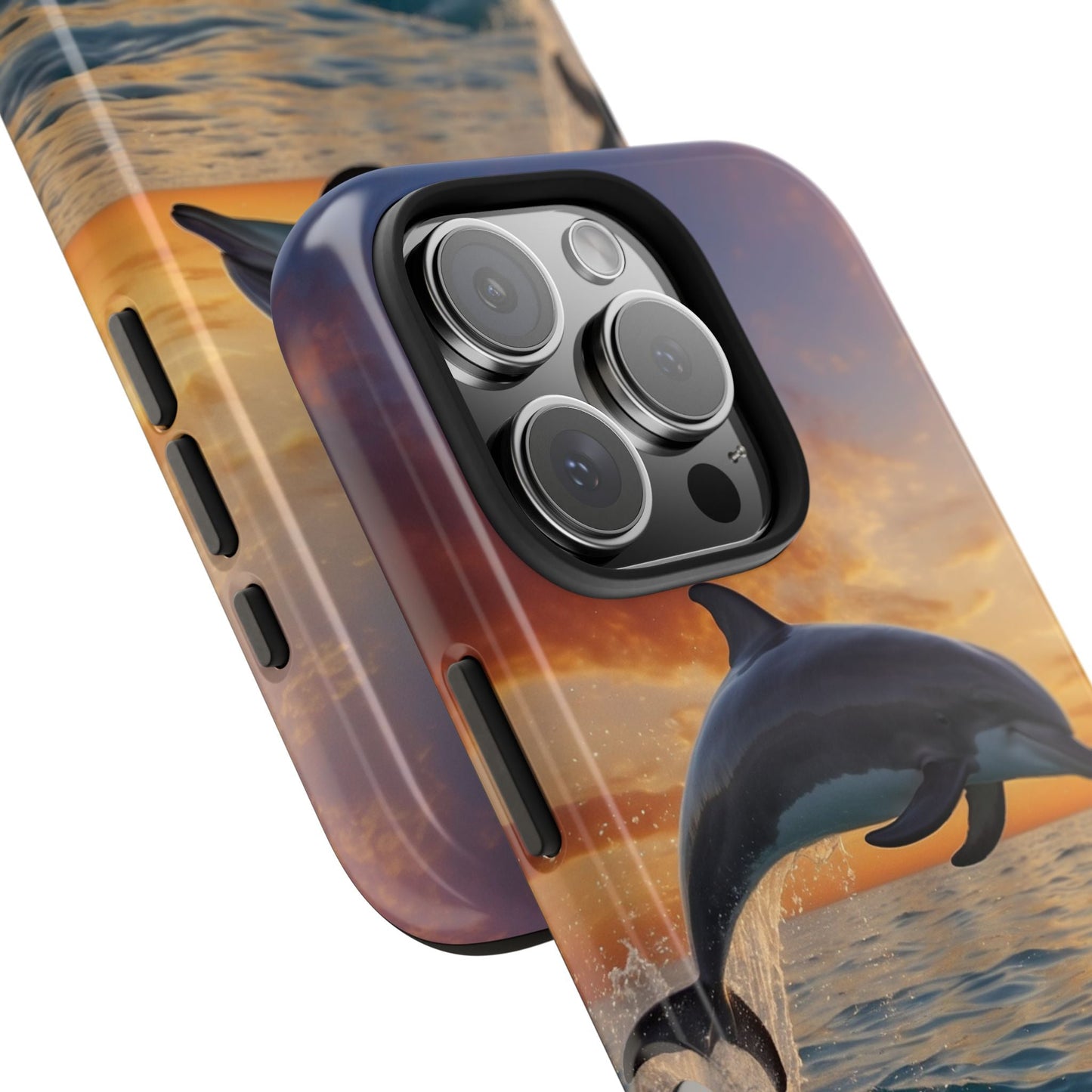 Sunset Dolphin iPhone Case - BOGO Cases
