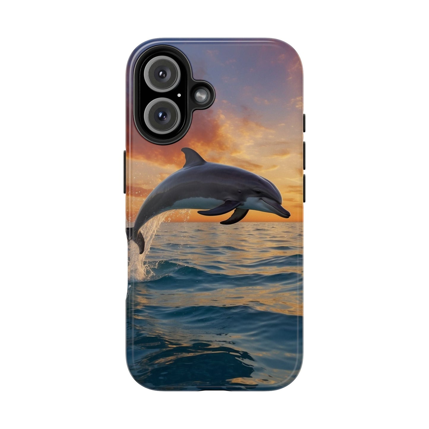 Sunset Dolphin iPhone Case - BOGO Cases