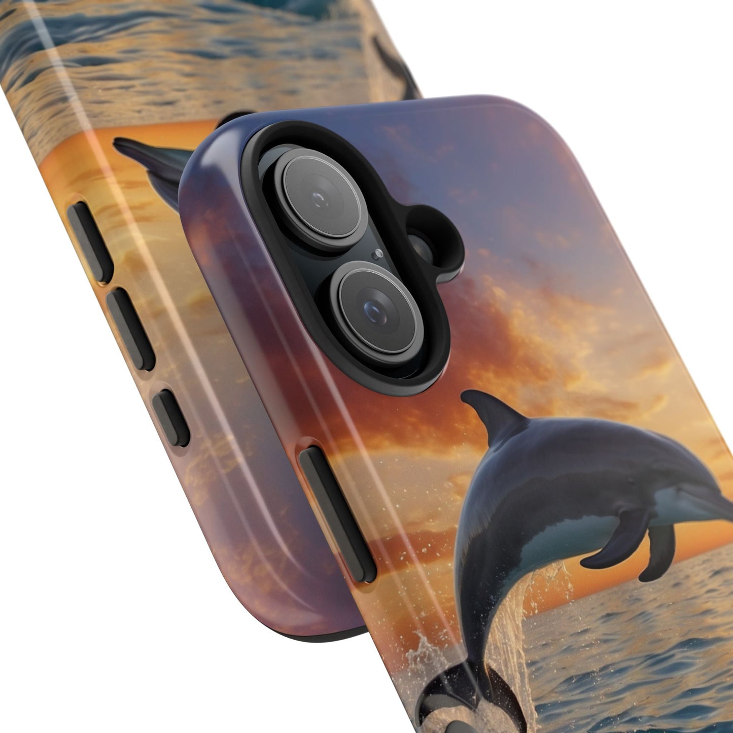 Sunset Dolphin iPhone Case - BOGO Cases