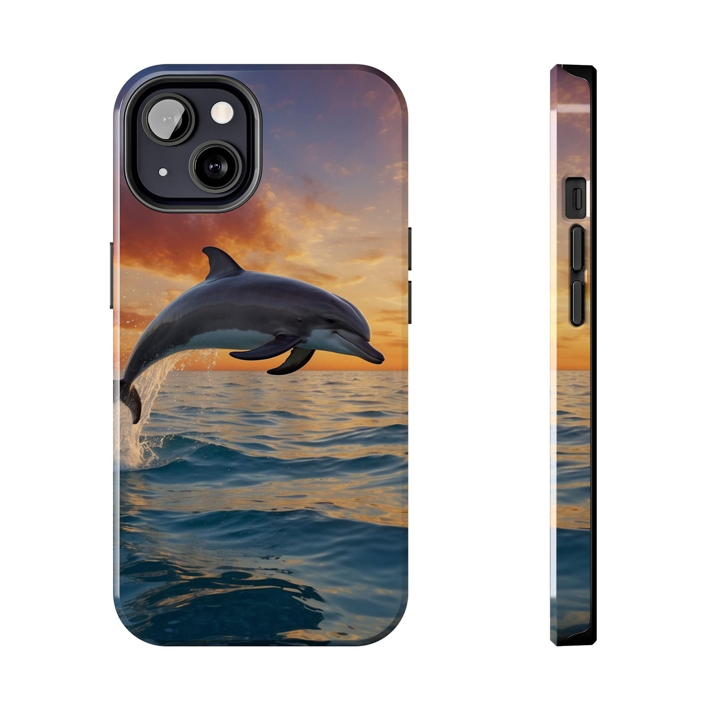 Sunset Dolphin iPhone Case - BOGO Cases