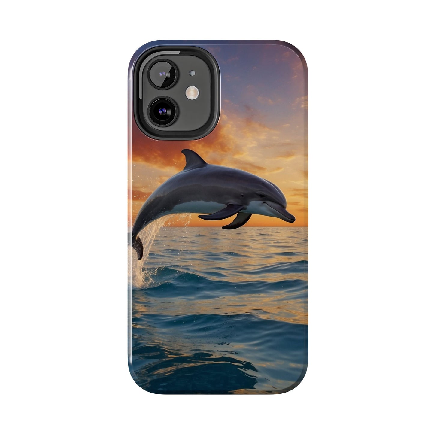 Sunset Dolphin iPhone Case - BOGO Cases
