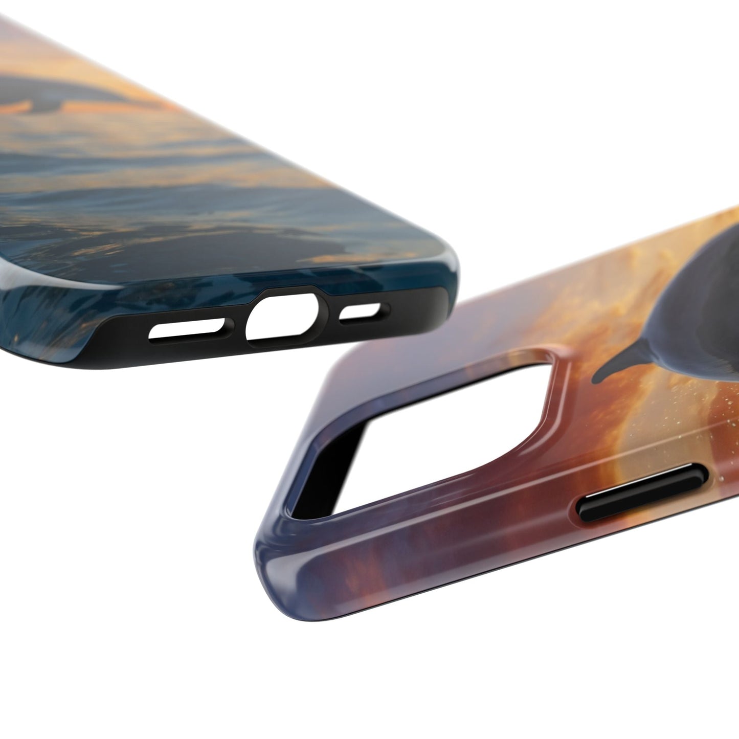 Sunset Dolphin iPhone Case - BOGO Cases