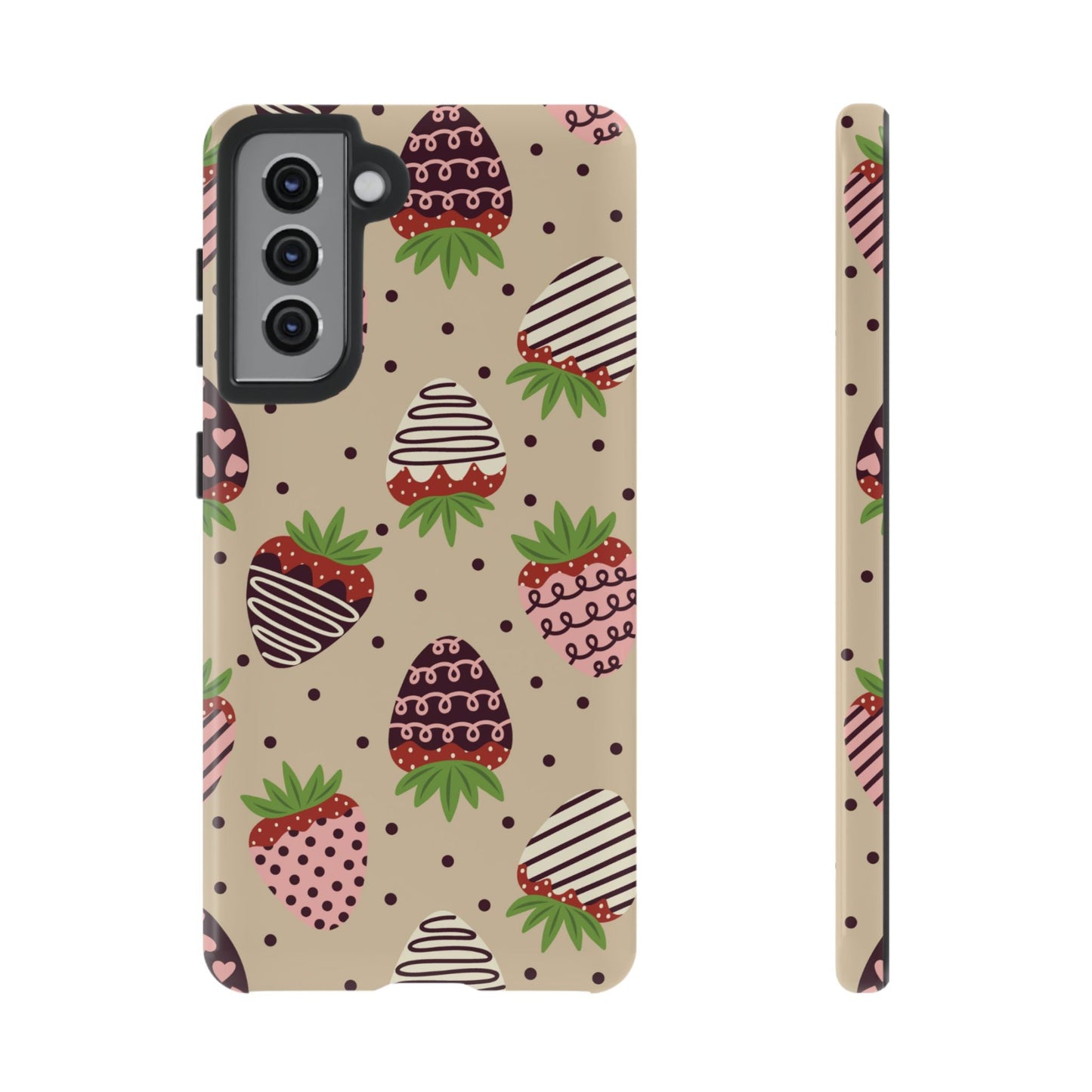 Sweetest Strawberries Samsung Galaxy Case - BOGO Cases