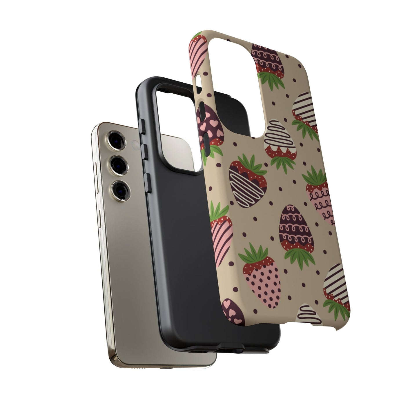 Sweetest Strawberries Samsung Galaxy Case - BOGO Cases