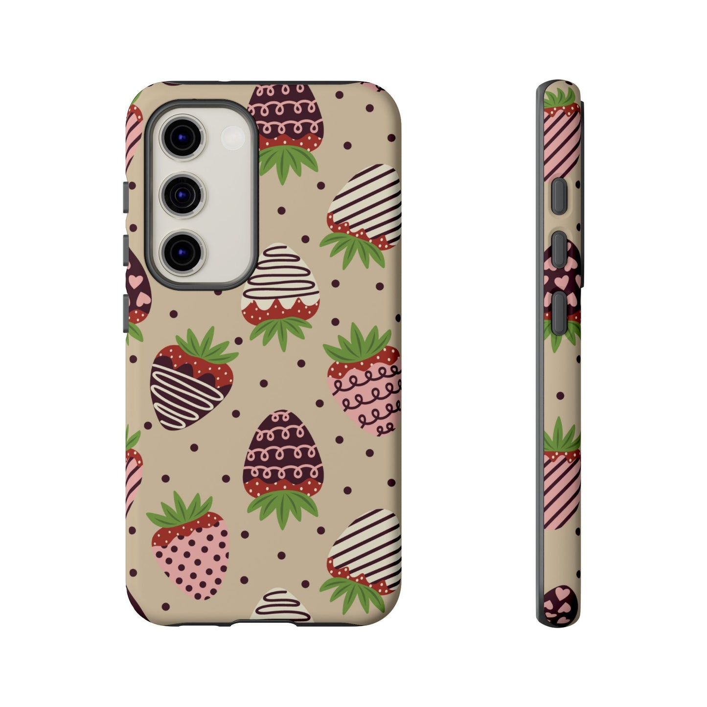 Sweetest Strawberries Samsung Galaxy Case - BOGO Cases