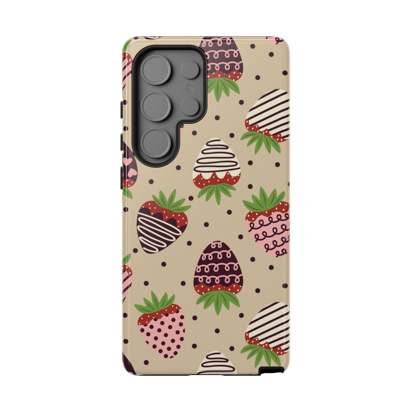 Sweetest Strawberries Samsung Galaxy Case - BOGO Cases