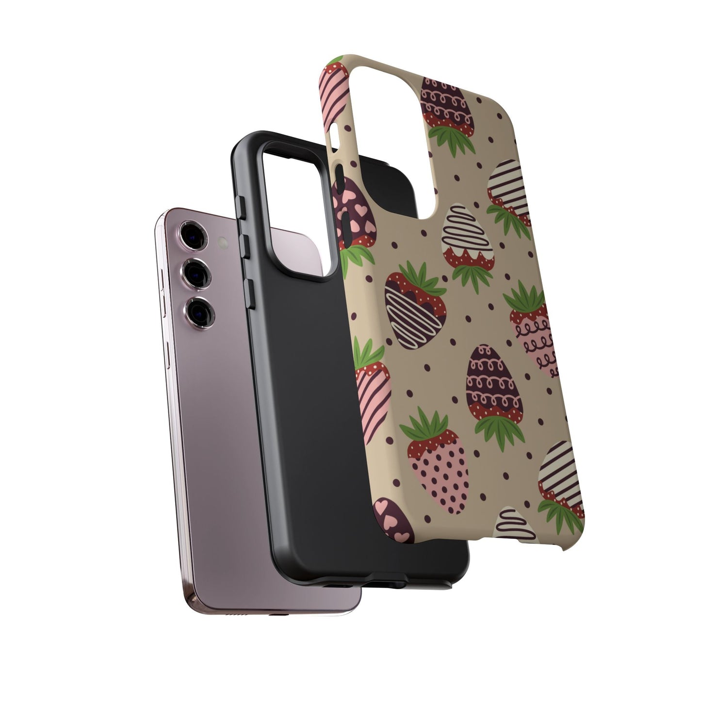 Sweetest Strawberries Samsung Galaxy Case - BOGO Cases