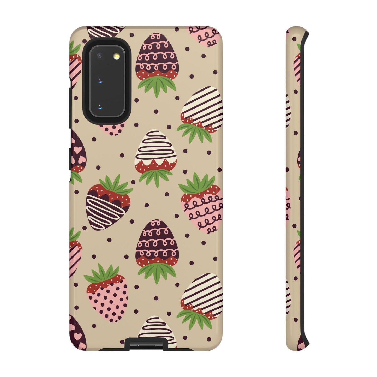 Sweetest Strawberries Samsung Galaxy Case - BOGO Cases