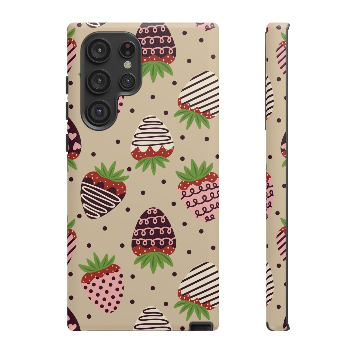 Sweetest Strawberries Samsung Galaxy Case - BOGO Cases