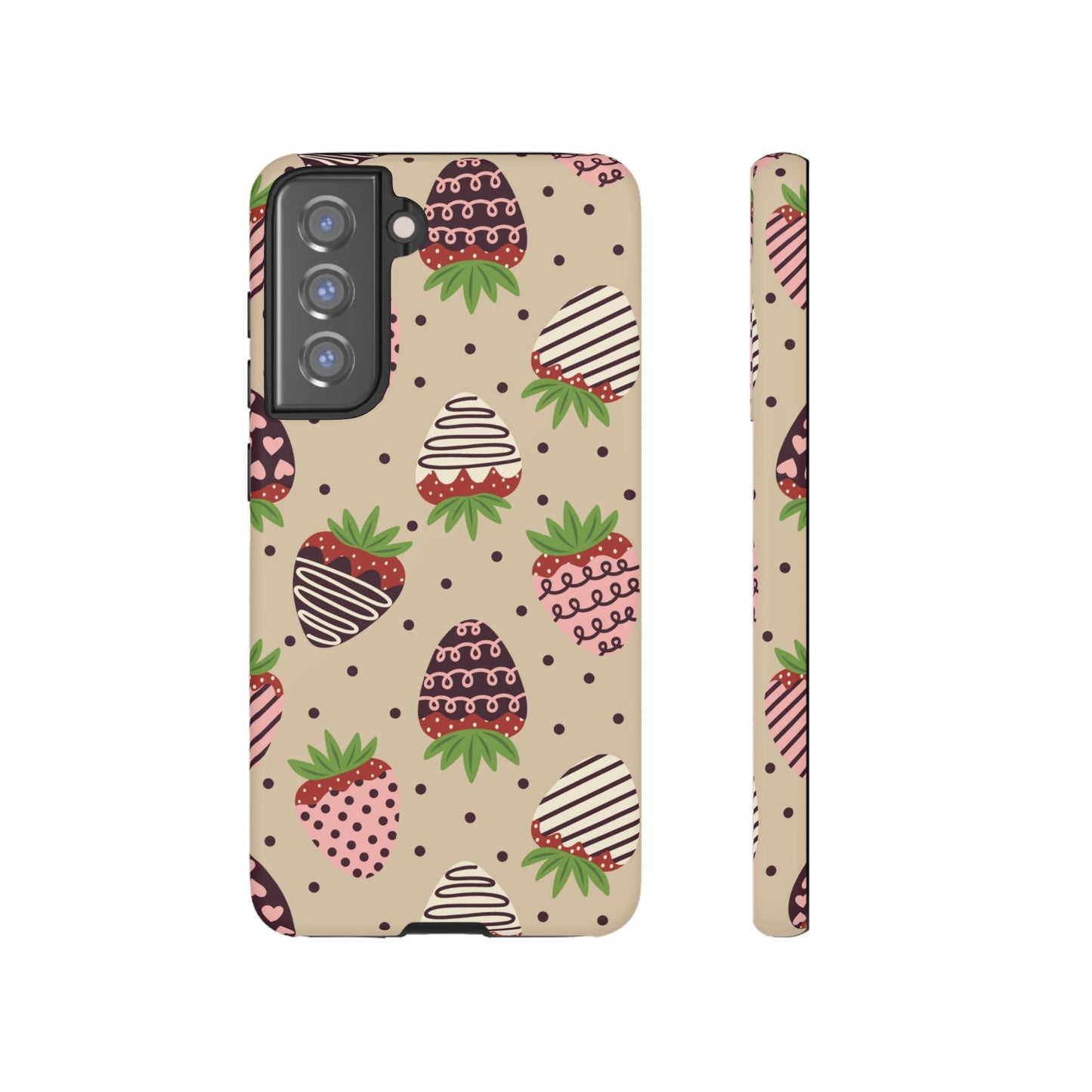 Sweetest Strawberries Samsung Galaxy Case - BOGO Cases