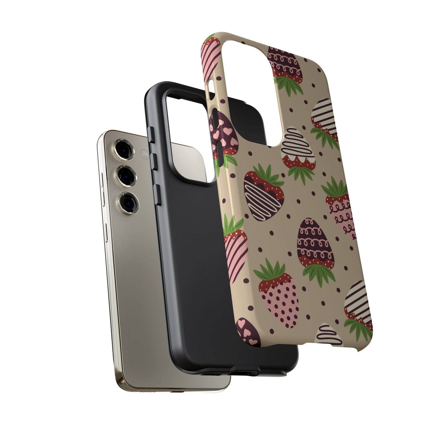 Sweetest Strawberries Samsung Galaxy Case - BOGO Cases