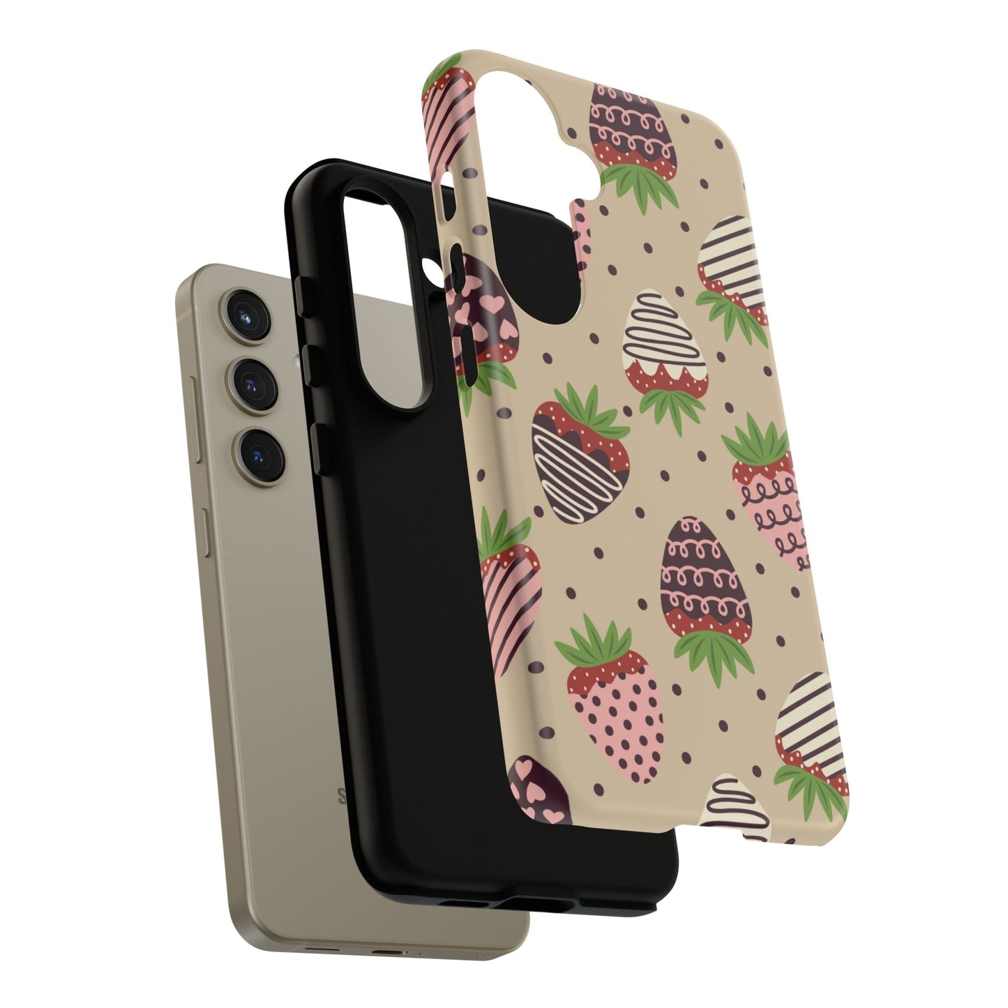 Sweetest Strawberries Samsung Galaxy Case - BOGO Cases