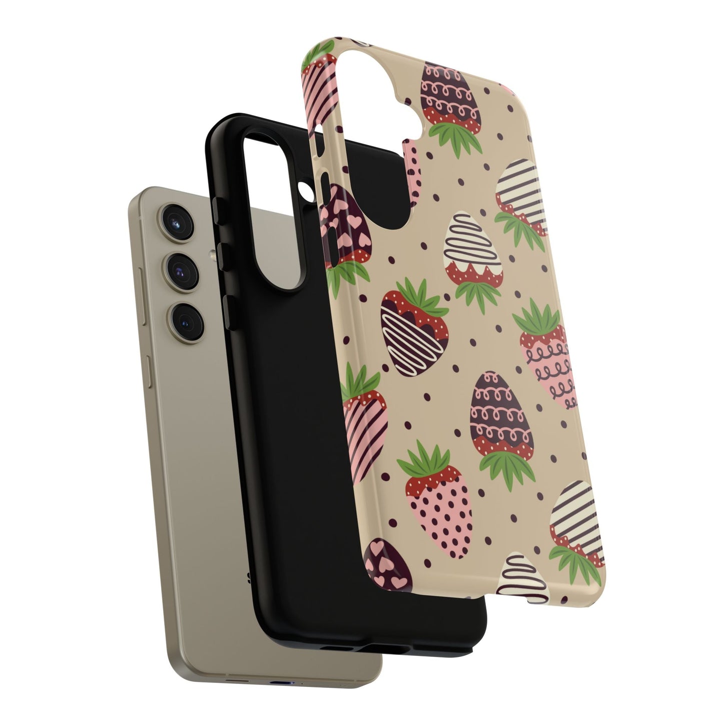 Sweetest Strawberries Samsung Galaxy Case - BOGO Cases