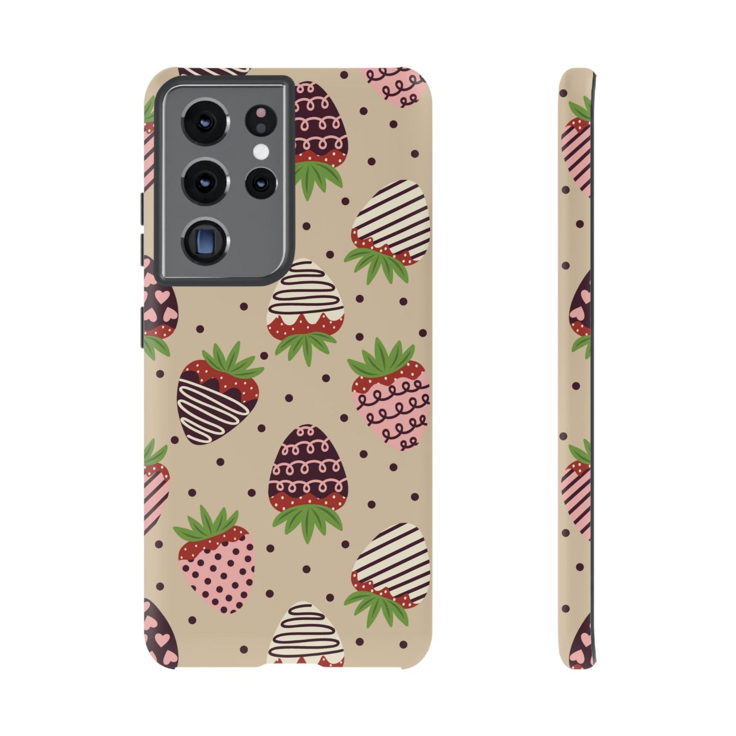 Sweetest Strawberries Samsung Galaxy Case - BOGO Cases