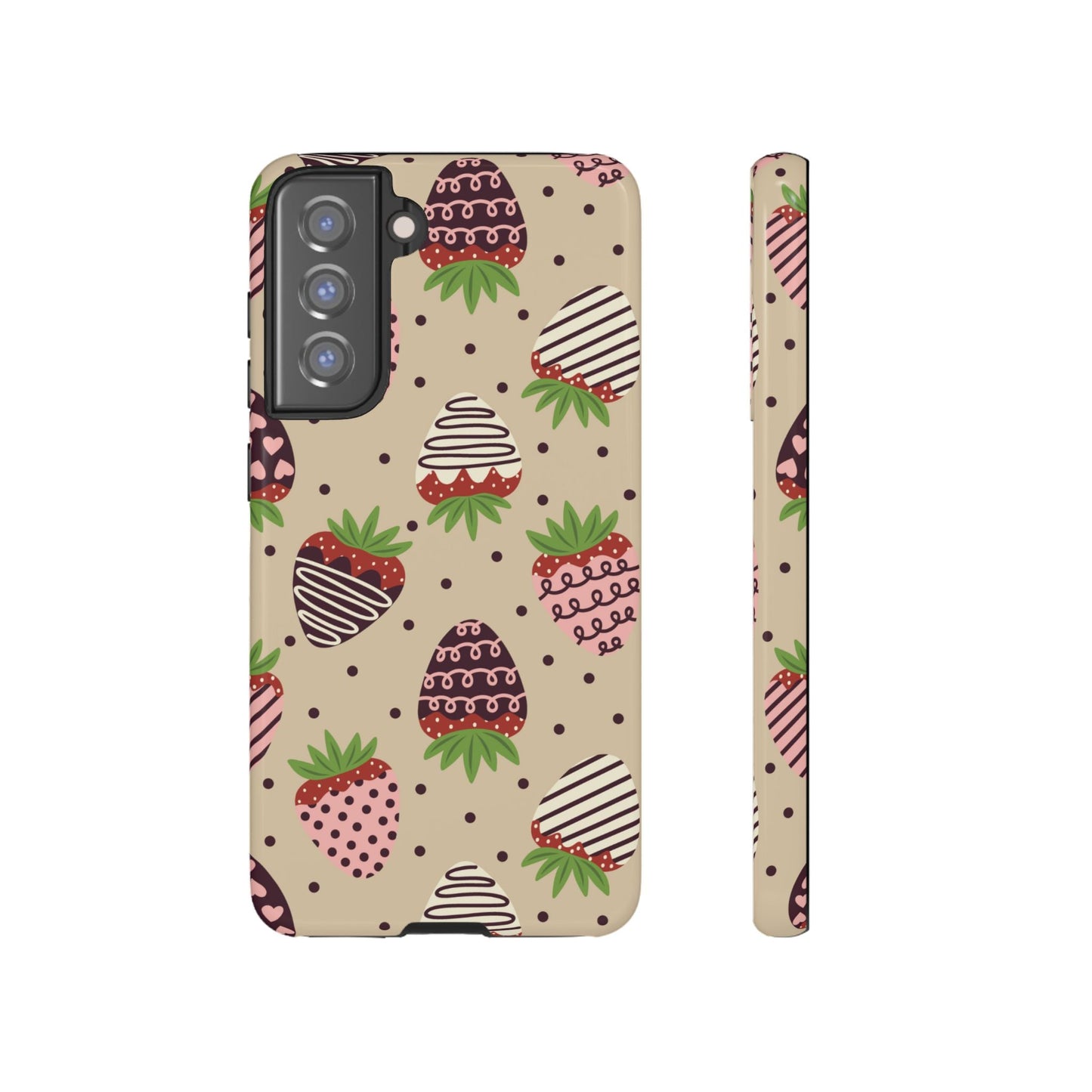 Sweetest Strawberries Samsung Galaxy Case - BOGO Cases