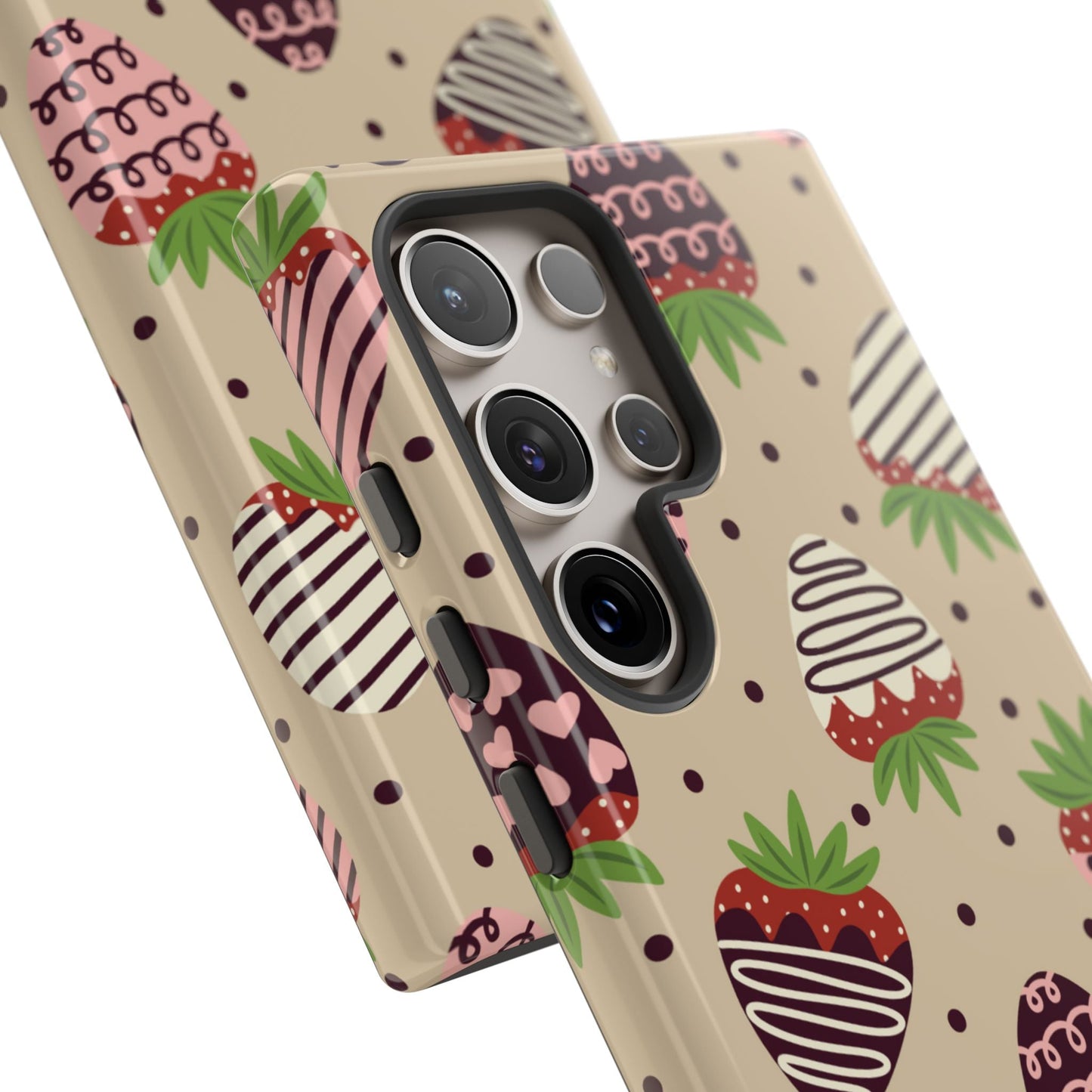 Sweetest Strawberries Samsung Galaxy Case - BOGO Cases