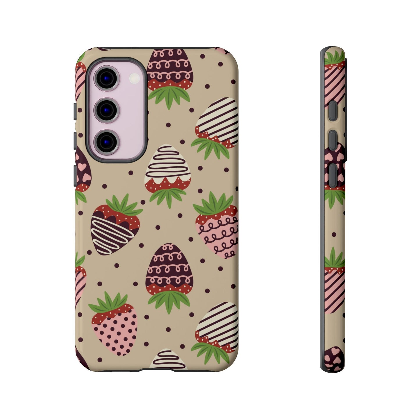 Sweetest Strawberries Samsung Galaxy Case - BOGO Cases