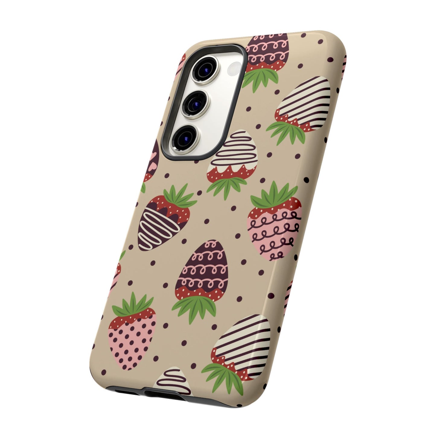 Sweetest Strawberries Samsung Galaxy Case - BOGO Cases