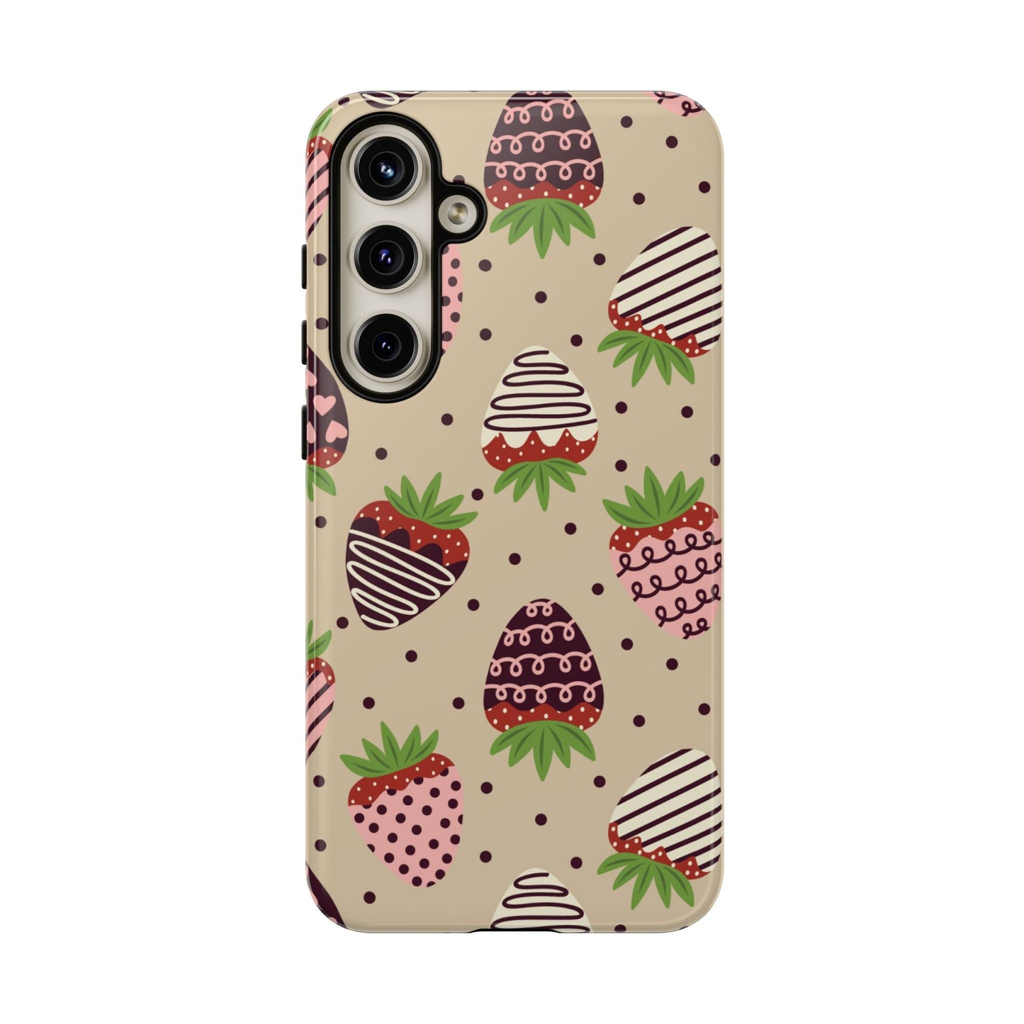 Sweetest Strawberries Samsung Galaxy Case - BOGO Cases