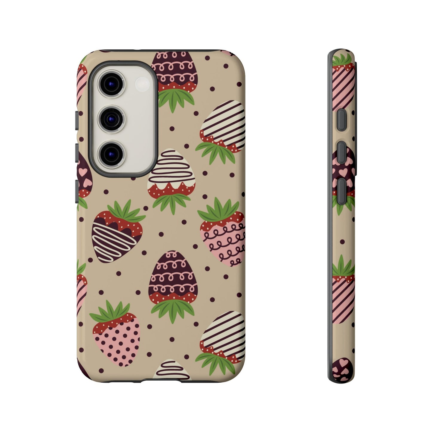 Sweetest Strawberries Samsung Galaxy Case - BOGO Cases