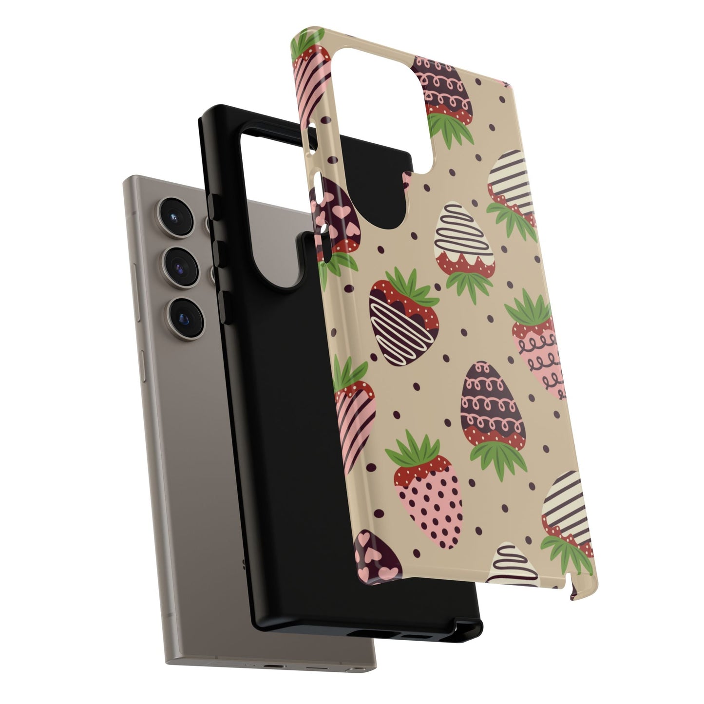 Sweetest Strawberries Samsung Galaxy Case - BOGO Cases