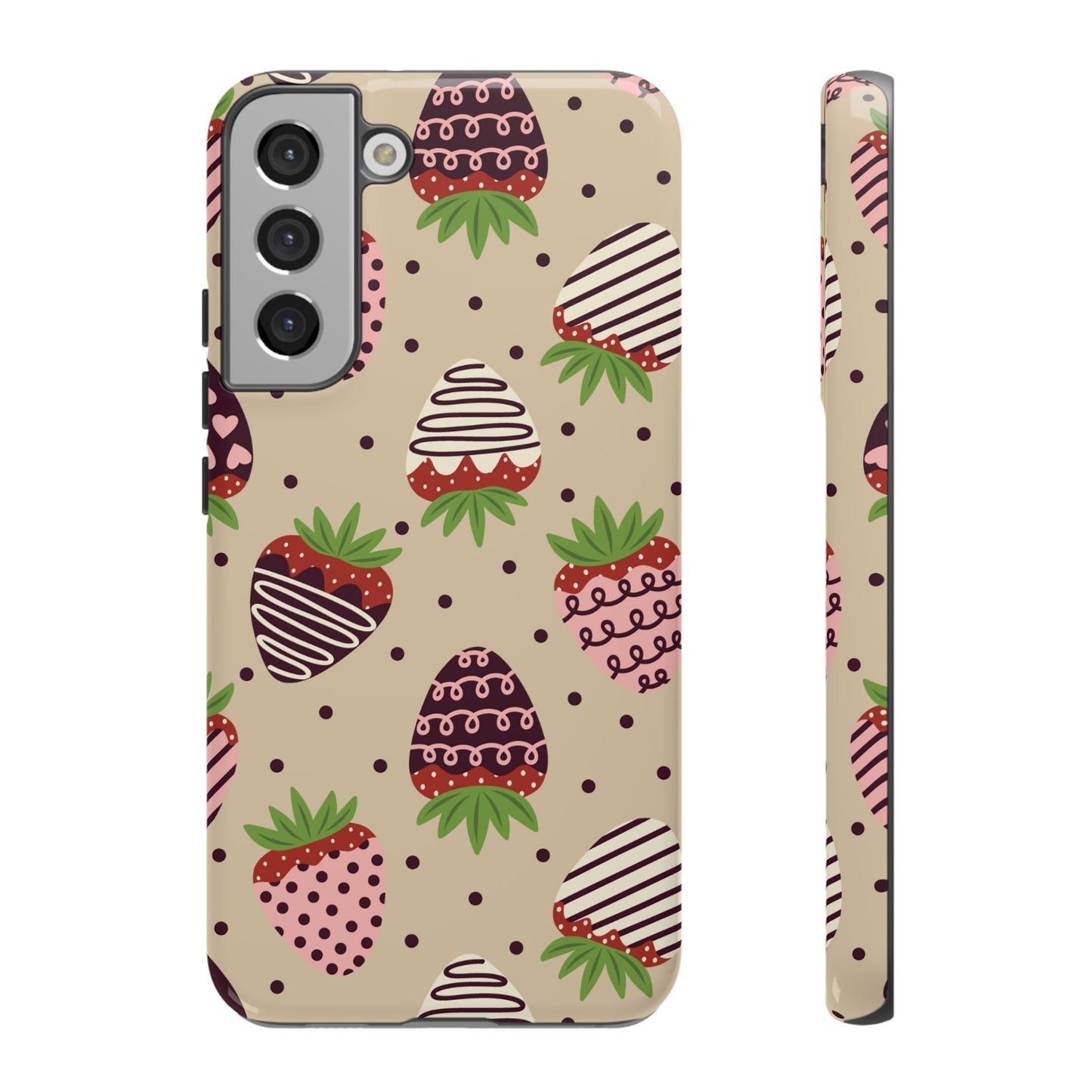 Sweetest Strawberries Samsung Galaxy Case - BOGO Cases
