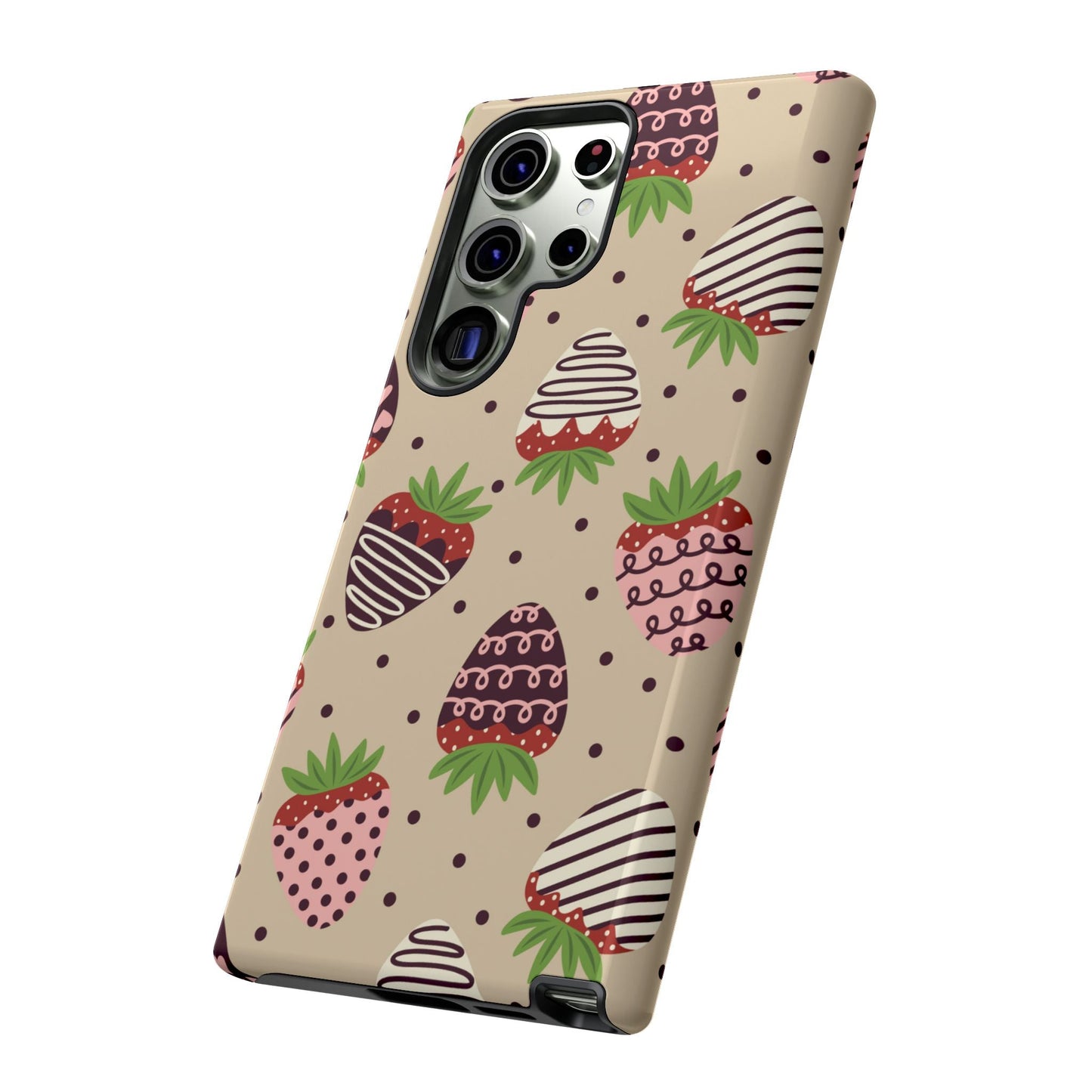 Sweetest Strawberries Samsung Galaxy Case - BOGO Cases