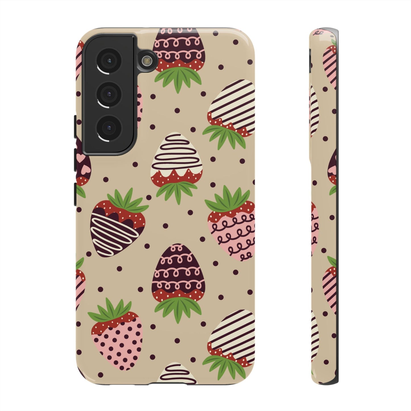 Sweetest Strawberries Samsung Galaxy Case - BOGO Cases