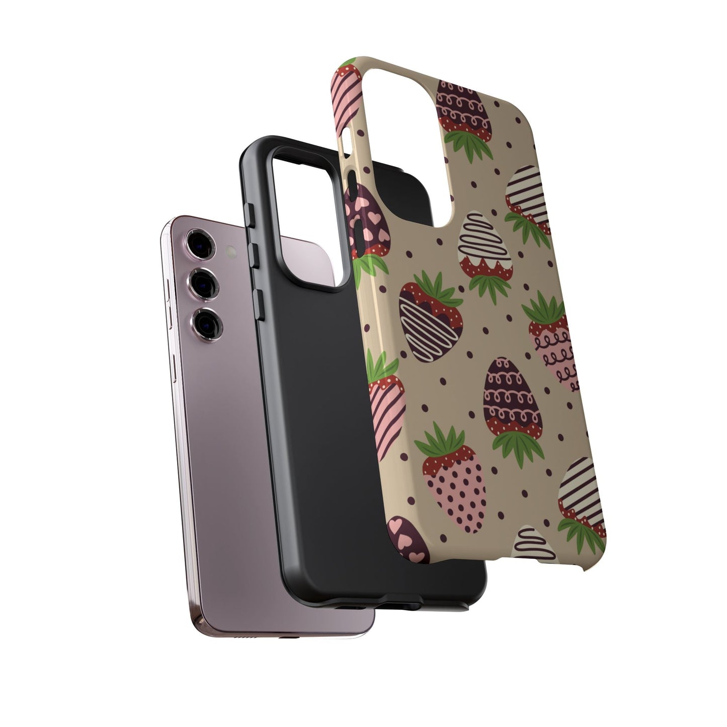 Sweetest Strawberries Samsung Galaxy Case - BOGO Cases