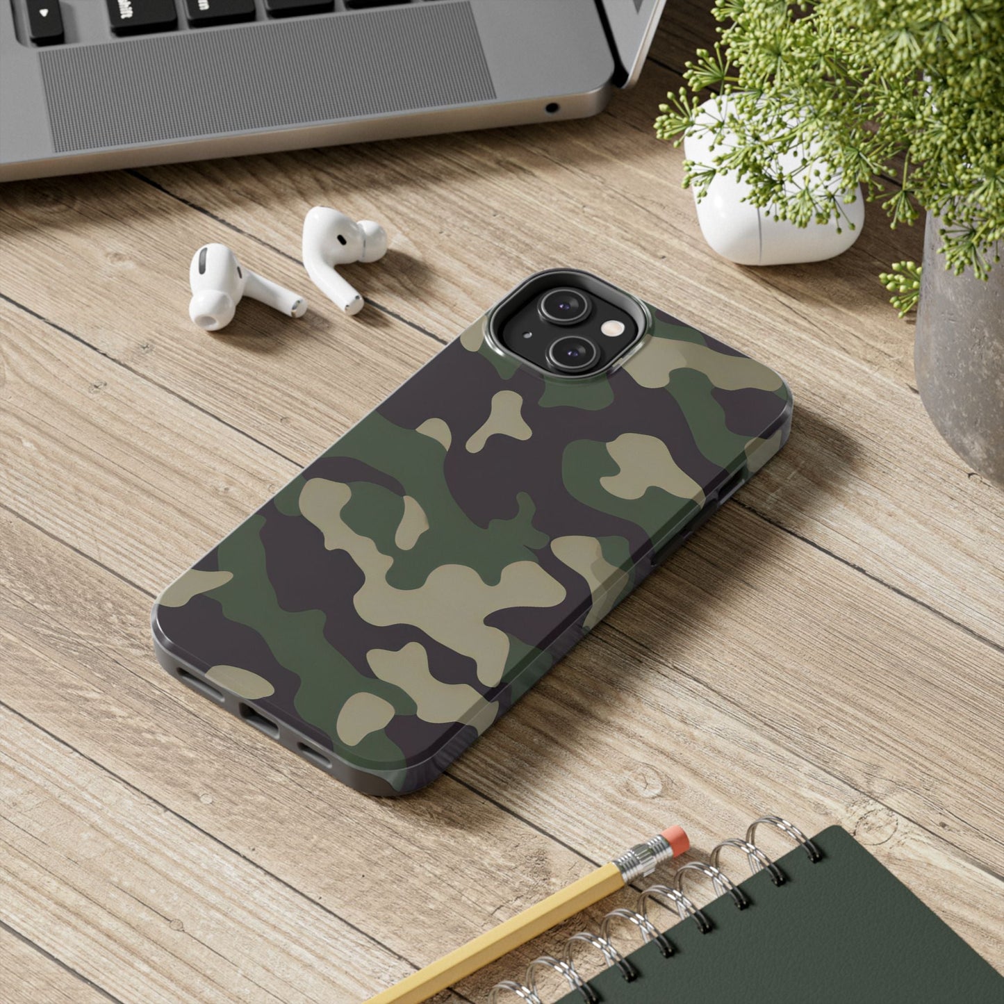 Tactical Woodland Camo - iPhone Series Case - BOGO Cases