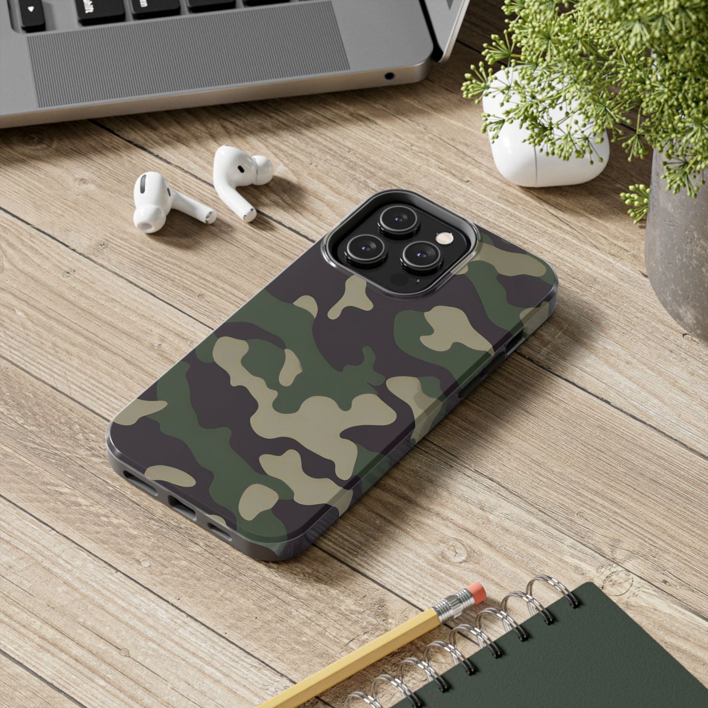 Tactical Woodland Camo - iPhone Series Case - BOGO Cases