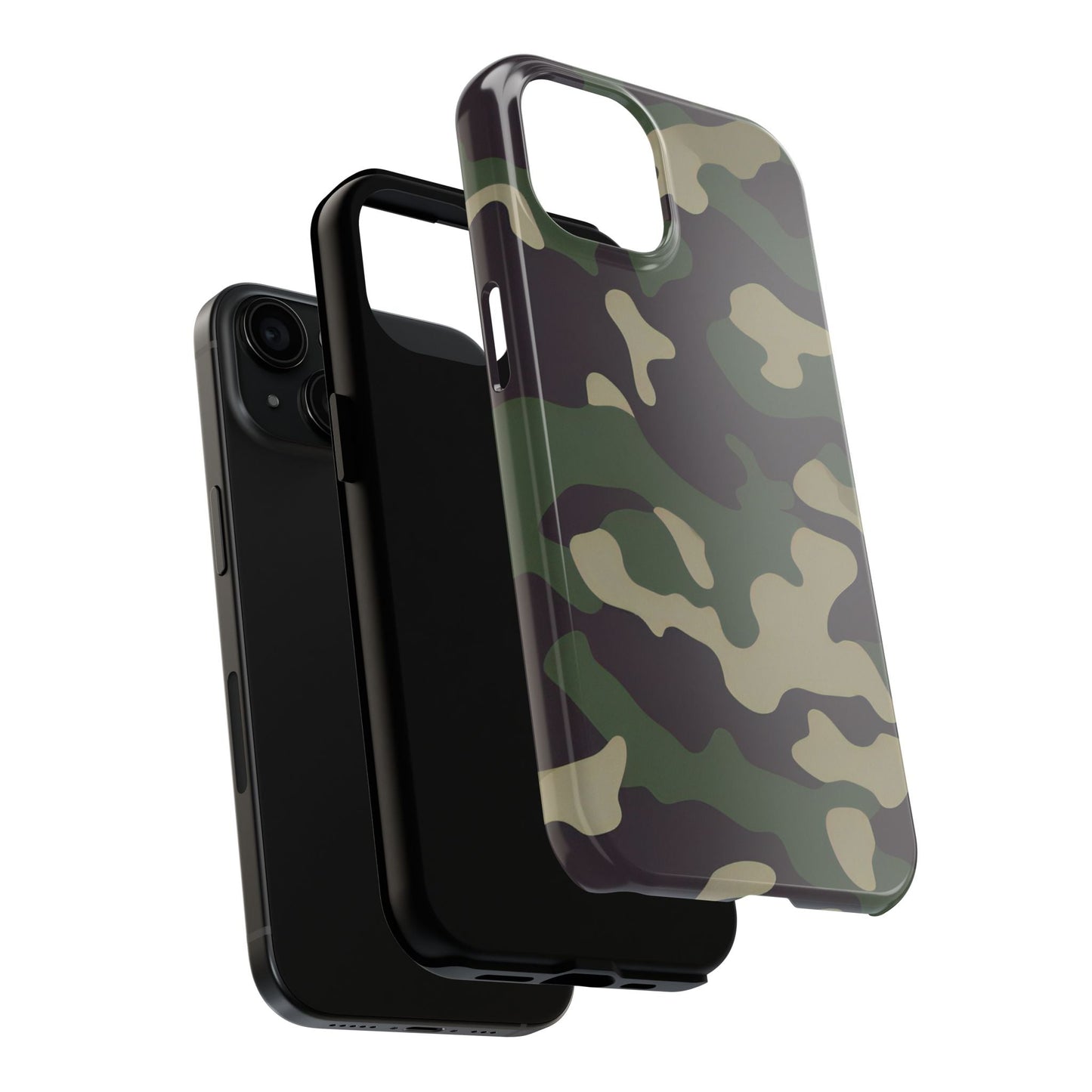 Tactical Woodland Camo - iPhone Series Case - BOGO Cases
