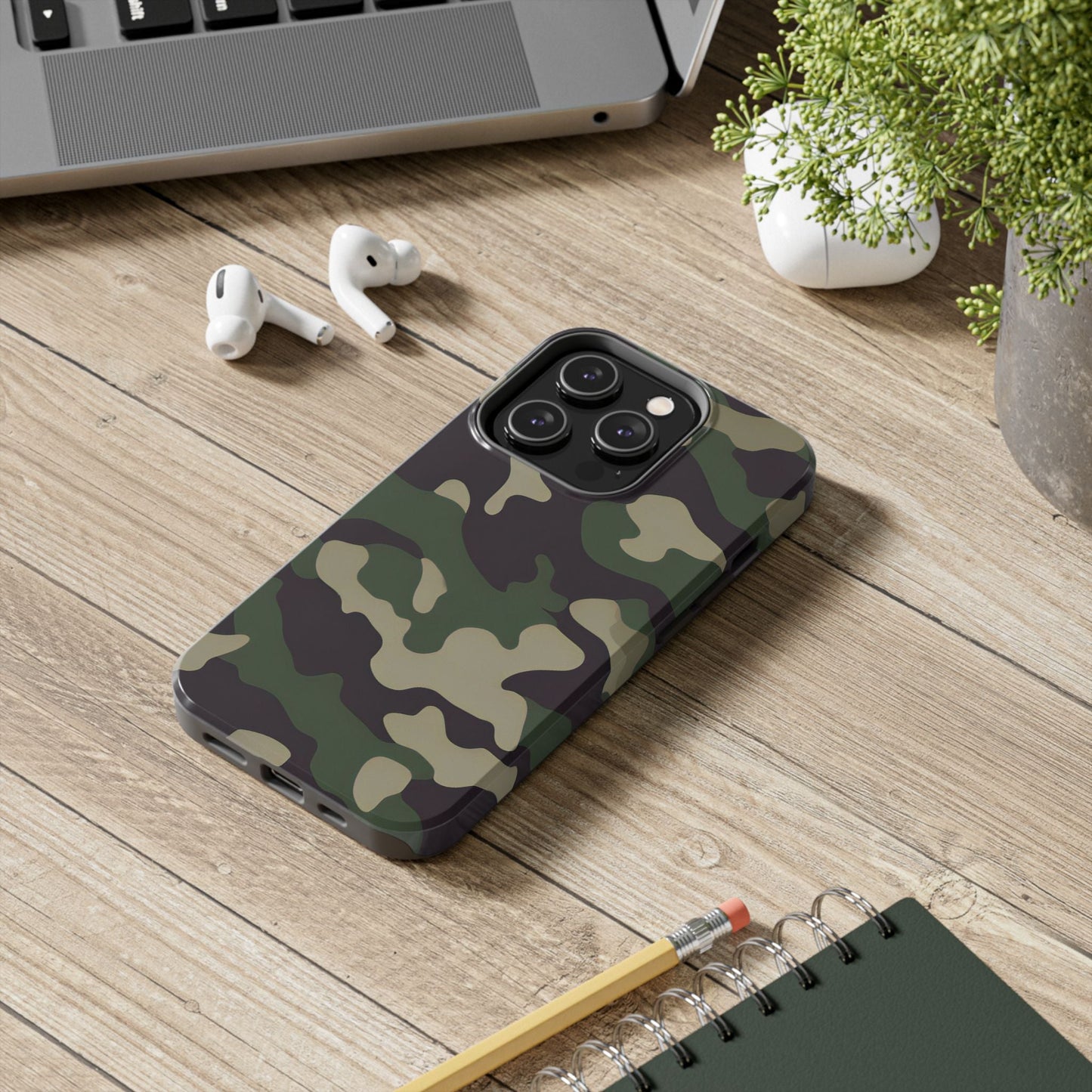 Tactical Woodland Camo - iPhone Series Case - BOGO Cases