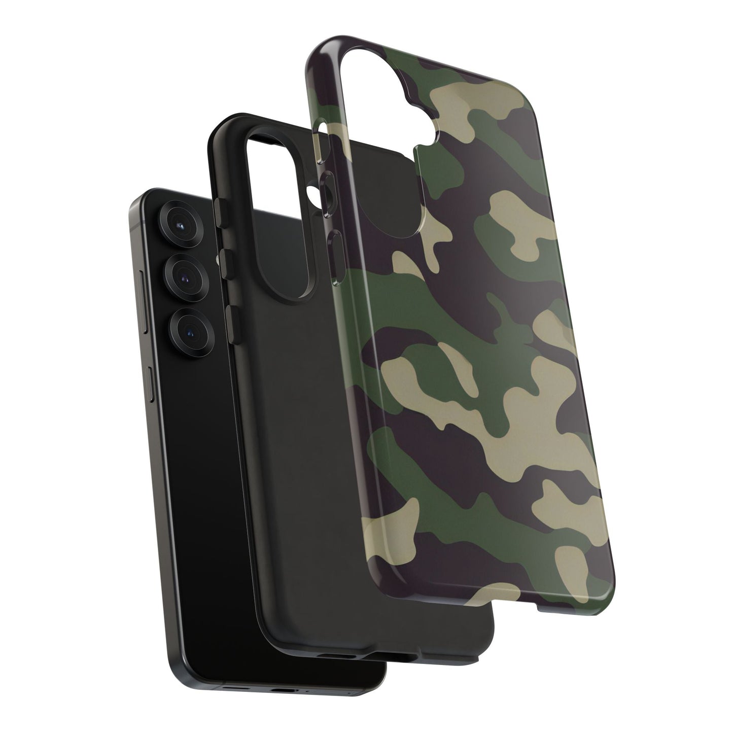 Tactical Woodland Camo - Samsung Galaxy Case - BOGO Cases