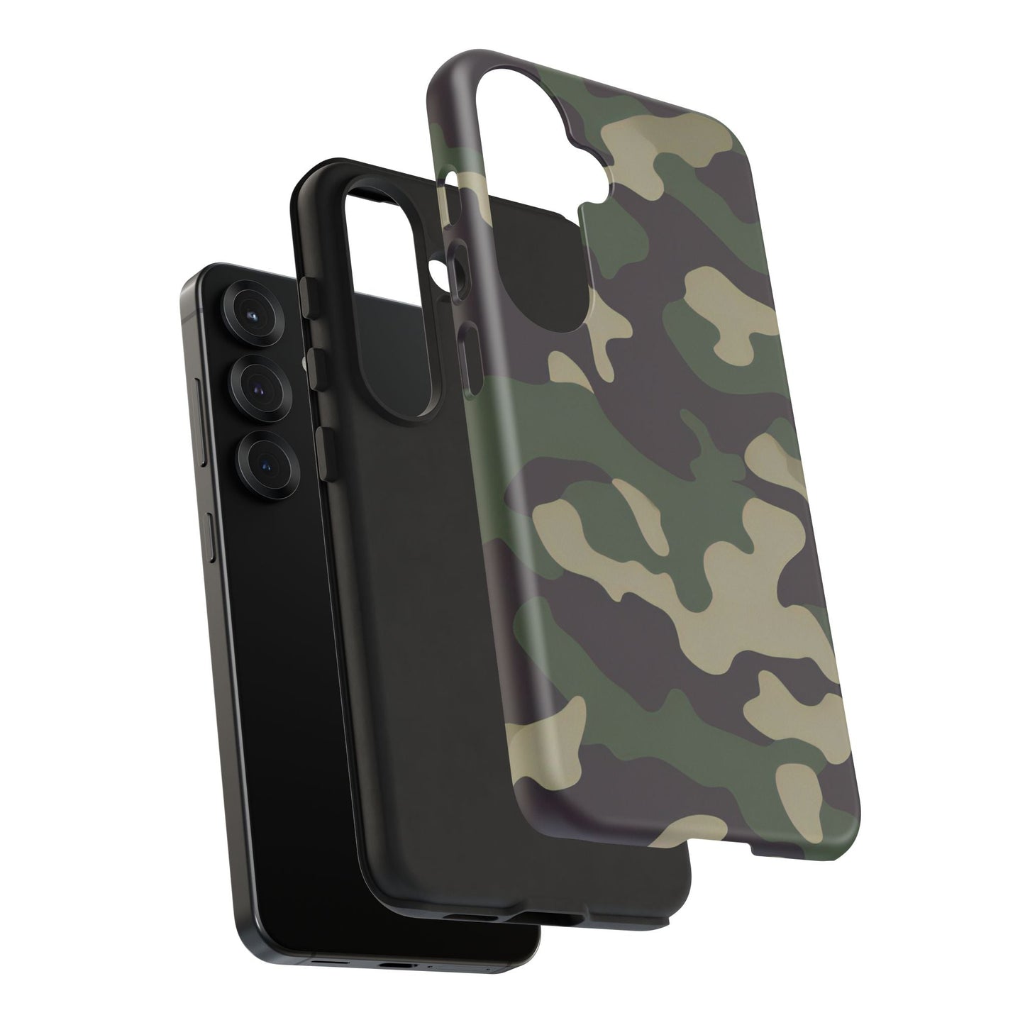 Tactical Woodland Camo - Samsung Galaxy Case - BOGO Cases