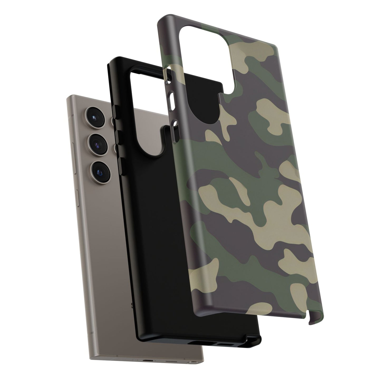 Tactical Woodland Camo - Samsung Galaxy Case - BOGO Cases