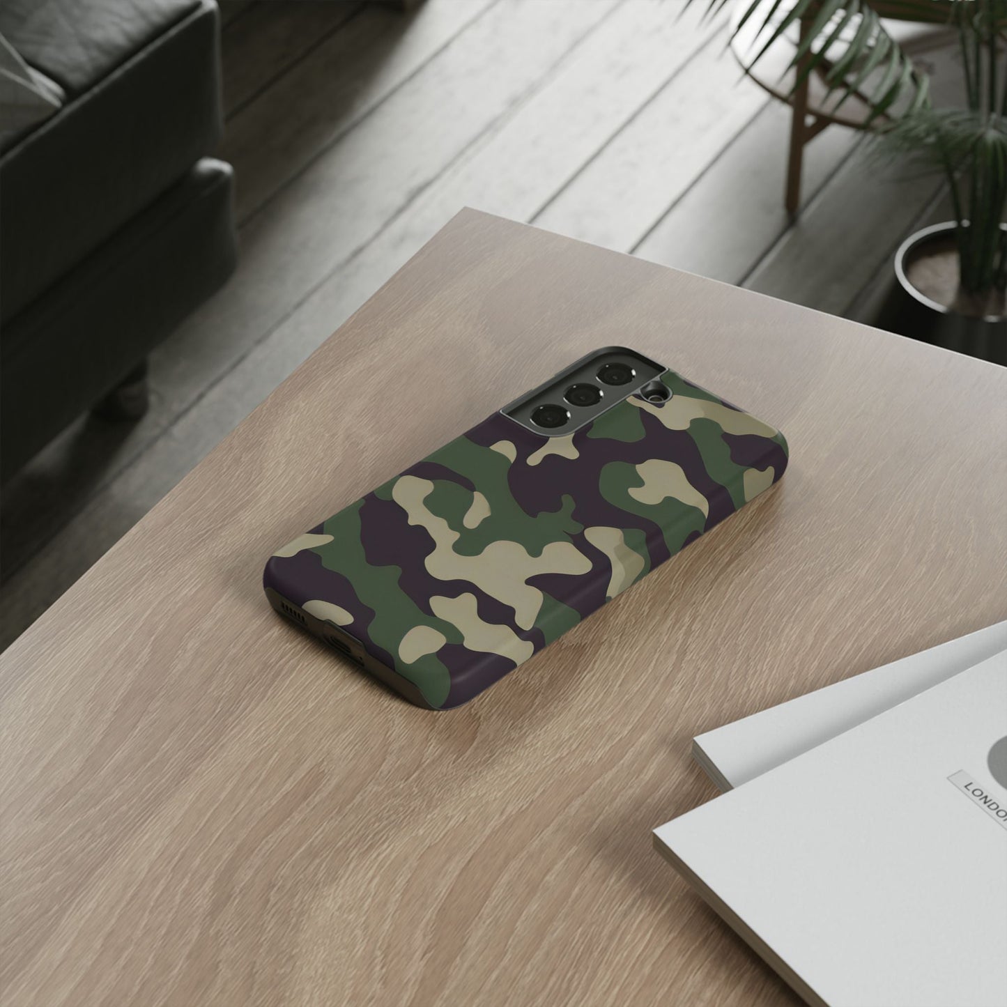 Tactical Woodland Camo - Samsung Galaxy Case - BOGO Cases
