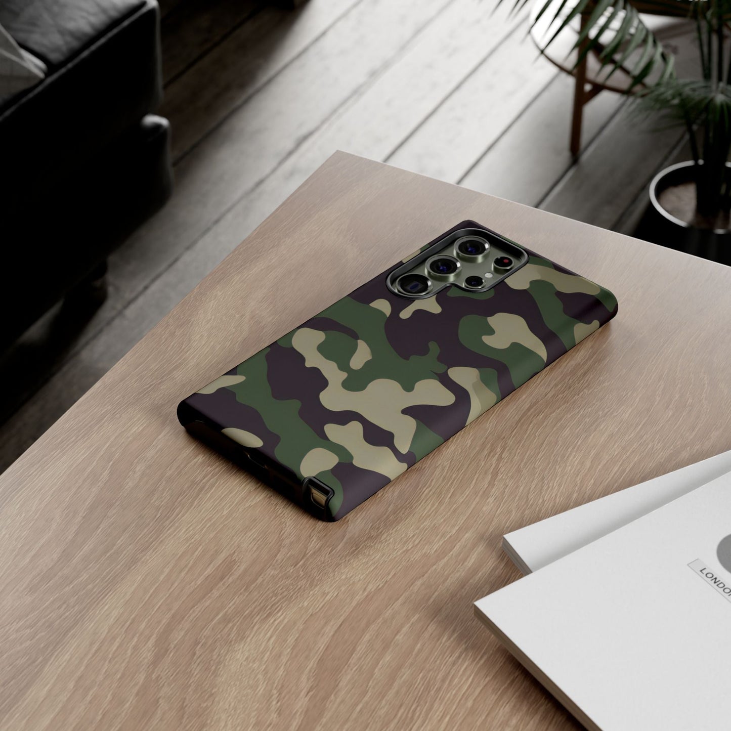 Tactical Woodland Camo - Samsung Galaxy Case - BOGO Cases