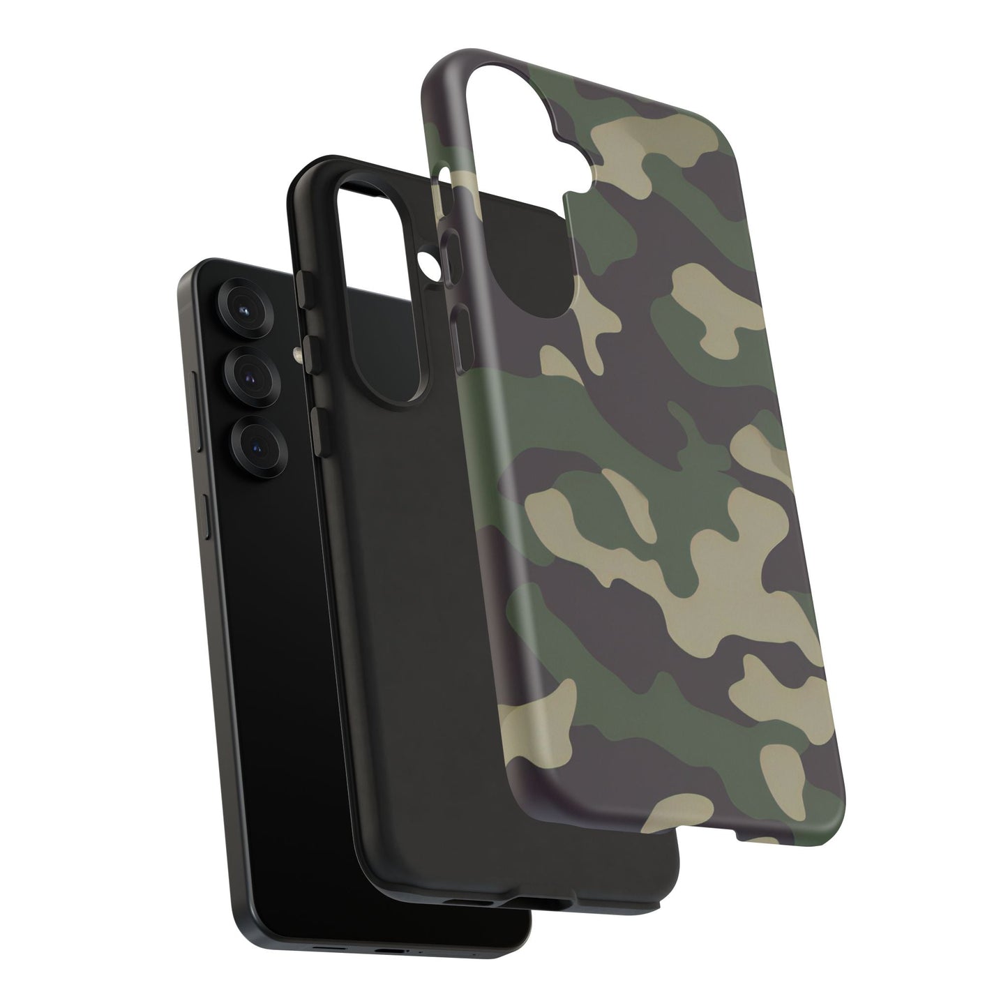 Tactical Woodland Camo - Samsung Galaxy Case - BOGO Cases