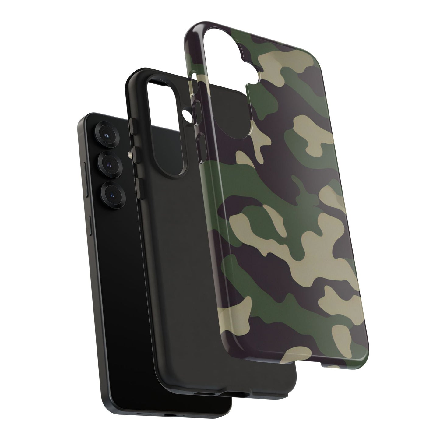 Tactical Woodland Camo - Samsung Galaxy Case - BOGO Cases